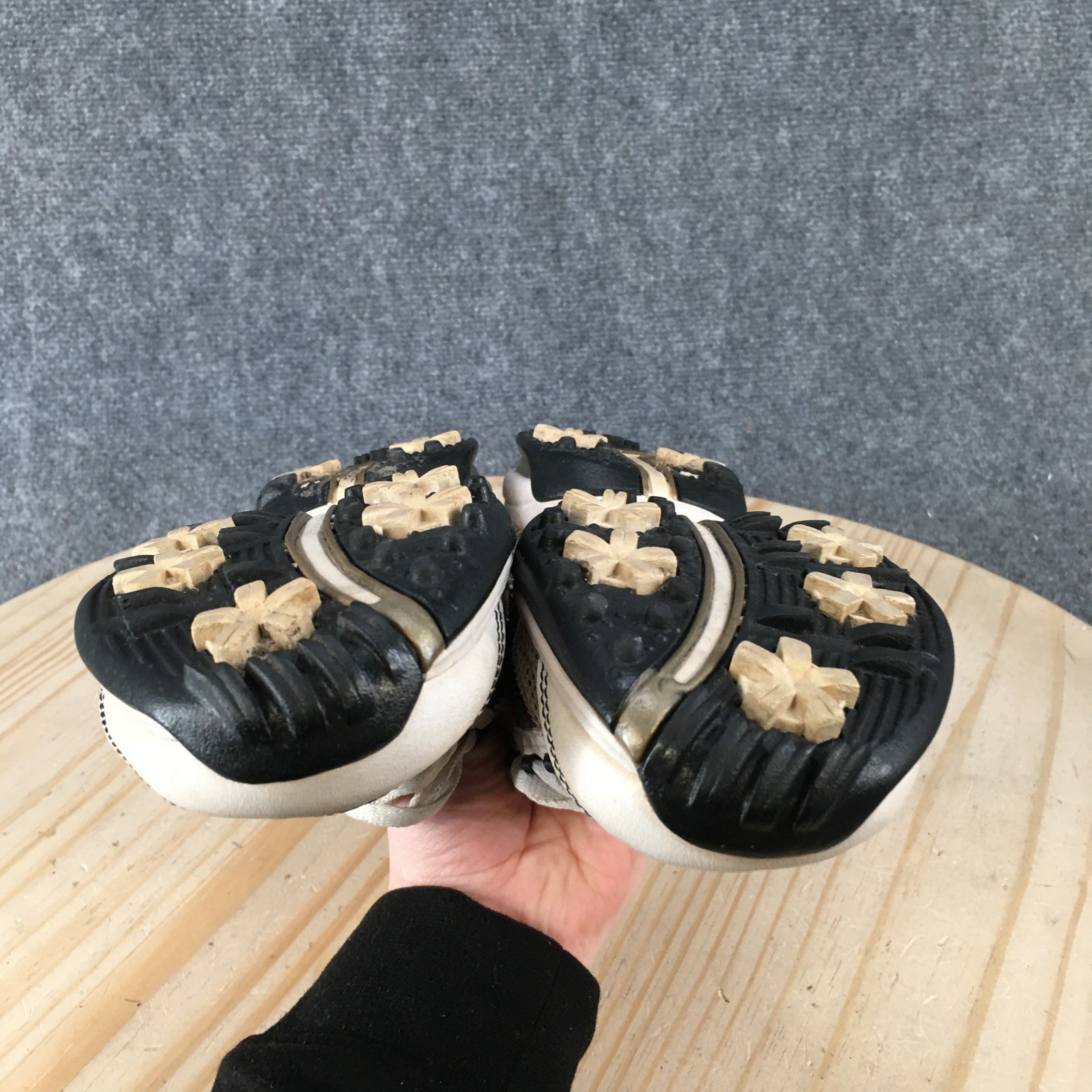 Vintage Nike Shoes Womens 6.5 Air Channel Tac Sneakers 335942-101 Black White