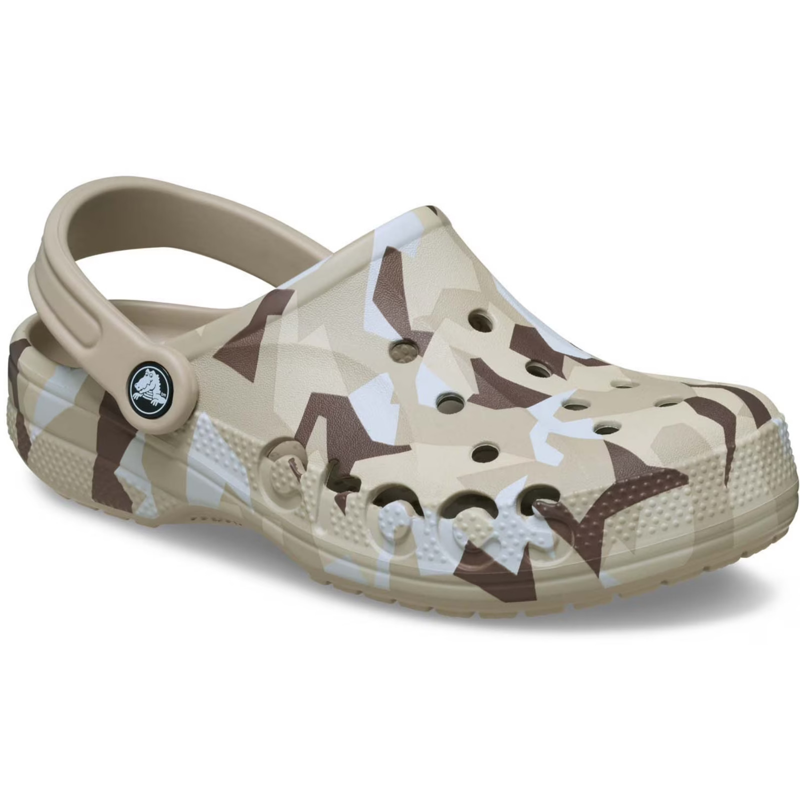 BIG SALE@ Crocs Adult Unisex Baya Clog, Comfort Lightweight, Cobblestone/White