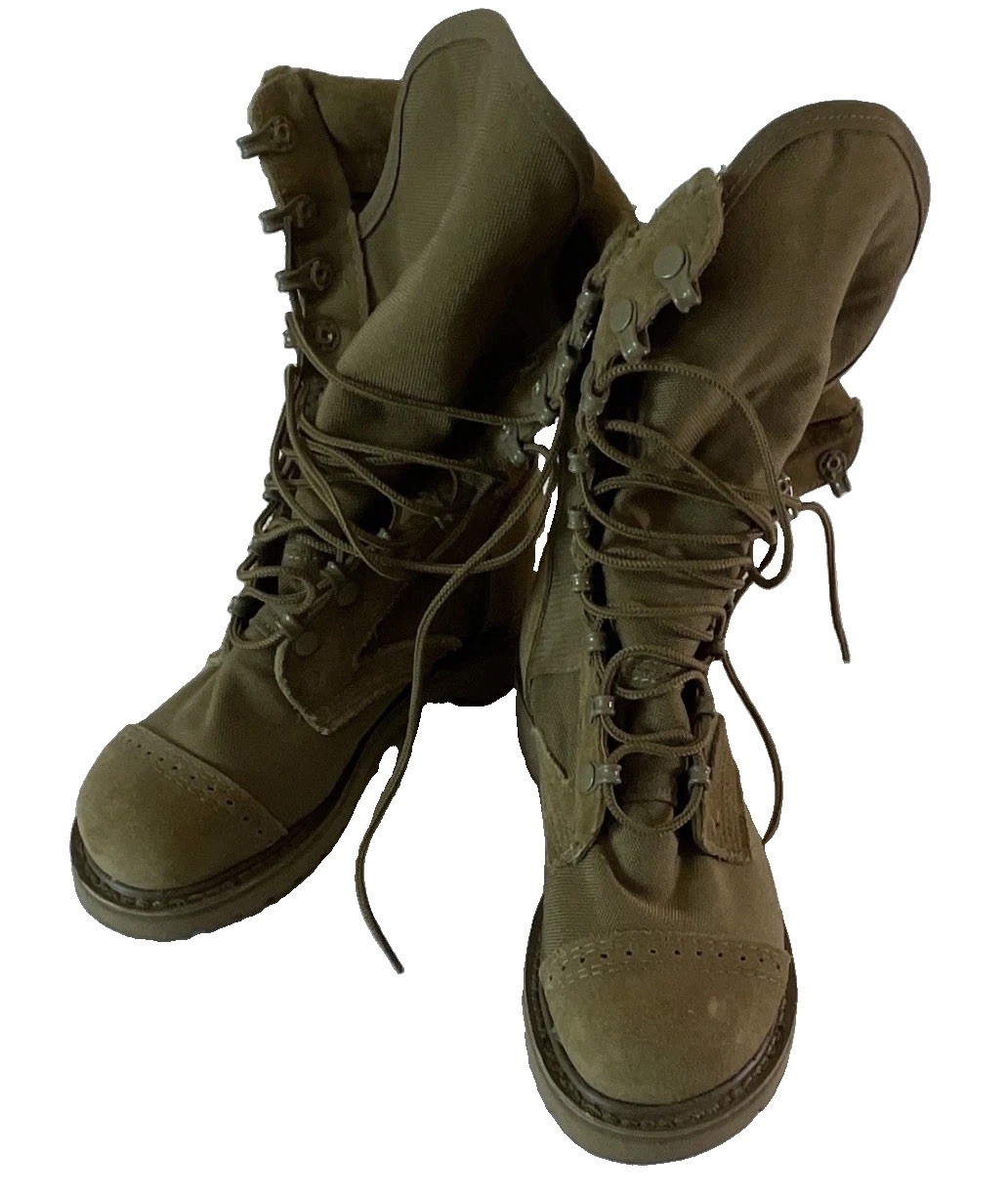 Corcoran Matterhorn Combat Boots Woman’s 7 Goth Punk Grunge Military Coyote Brwn