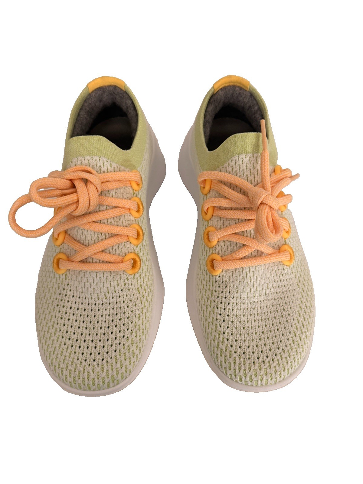 Allbirds Tree Dasher 2 Womens Size 7 White Red Athletic Running Shoes Sneakers