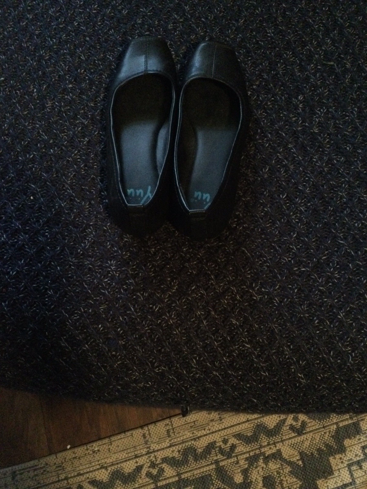 Yuu Yuu Womens shoes black leather