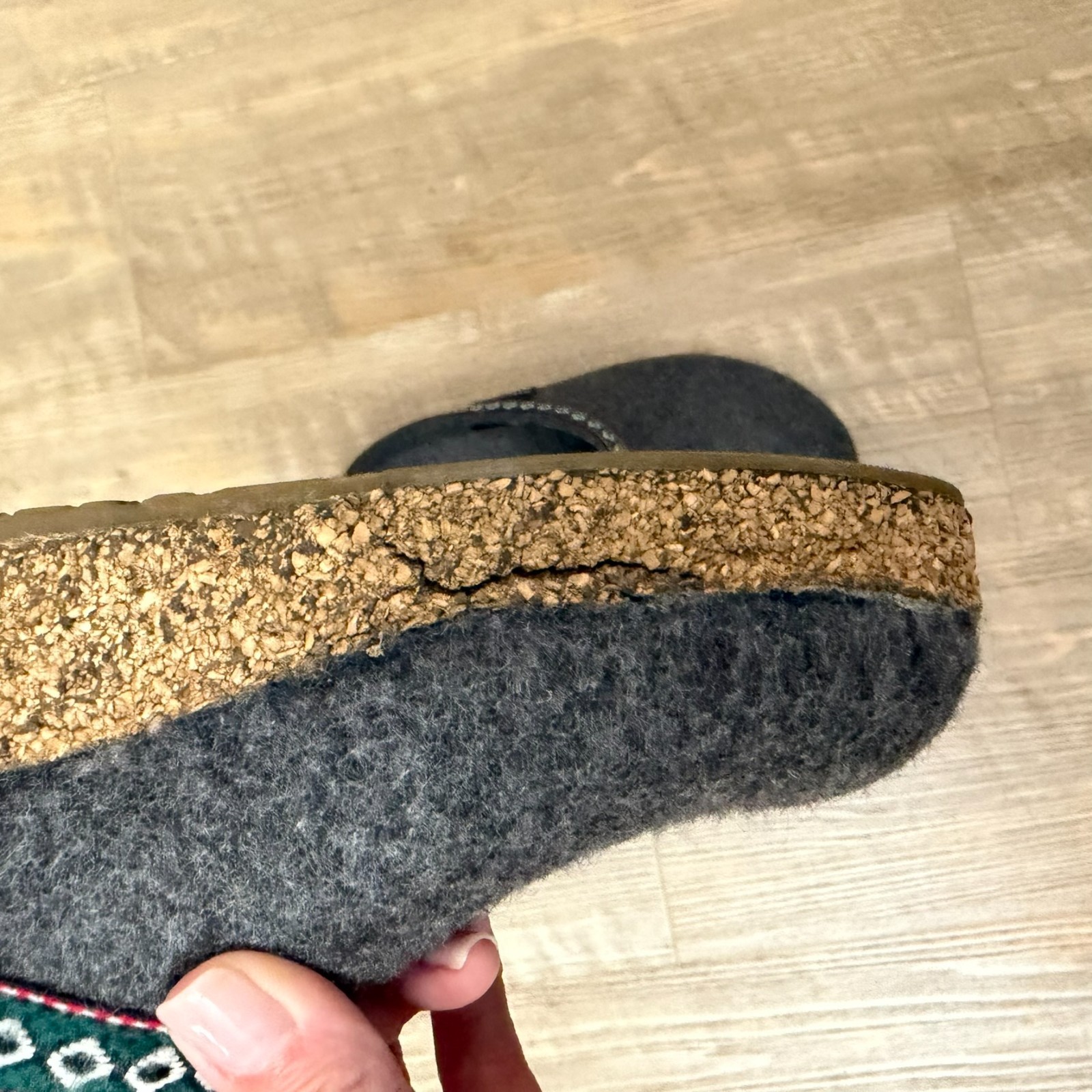 Haflinger Women’s Grizzly Wool Glog Size 38 7.5