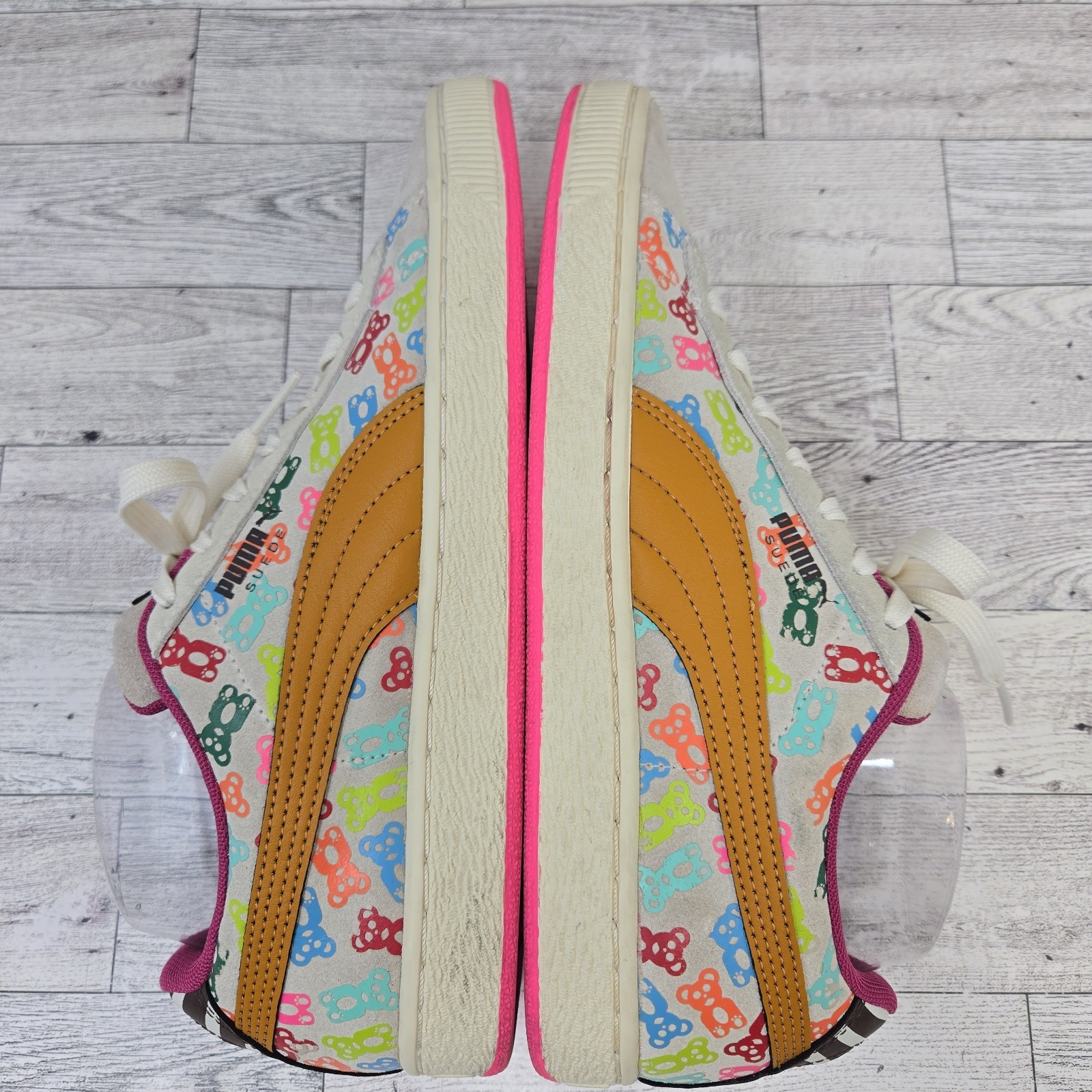 PUMA x Haribo Gummy Gummie Bear Shoes Mens 6 Womens 7.5 Suede Multi Color