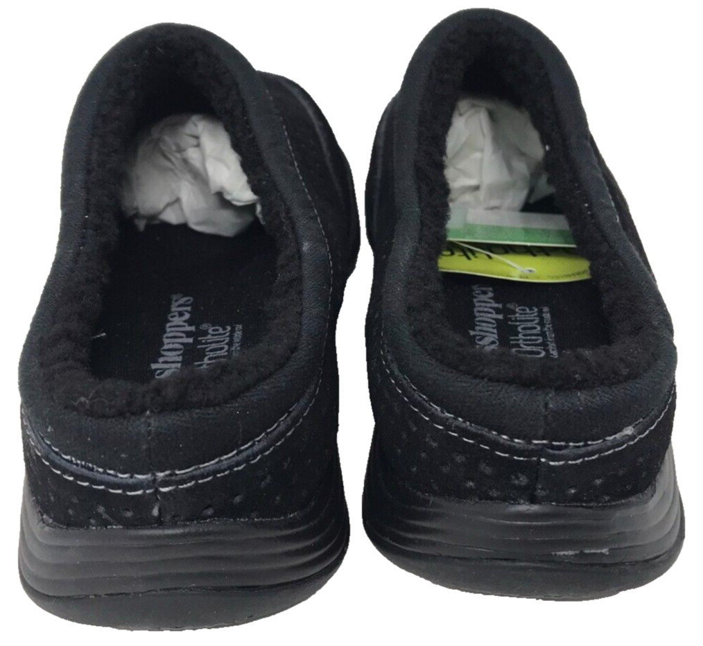 Grasshoppers Women’s Haven Slip On Comfort Walking Clogs Black Size:5 121N
