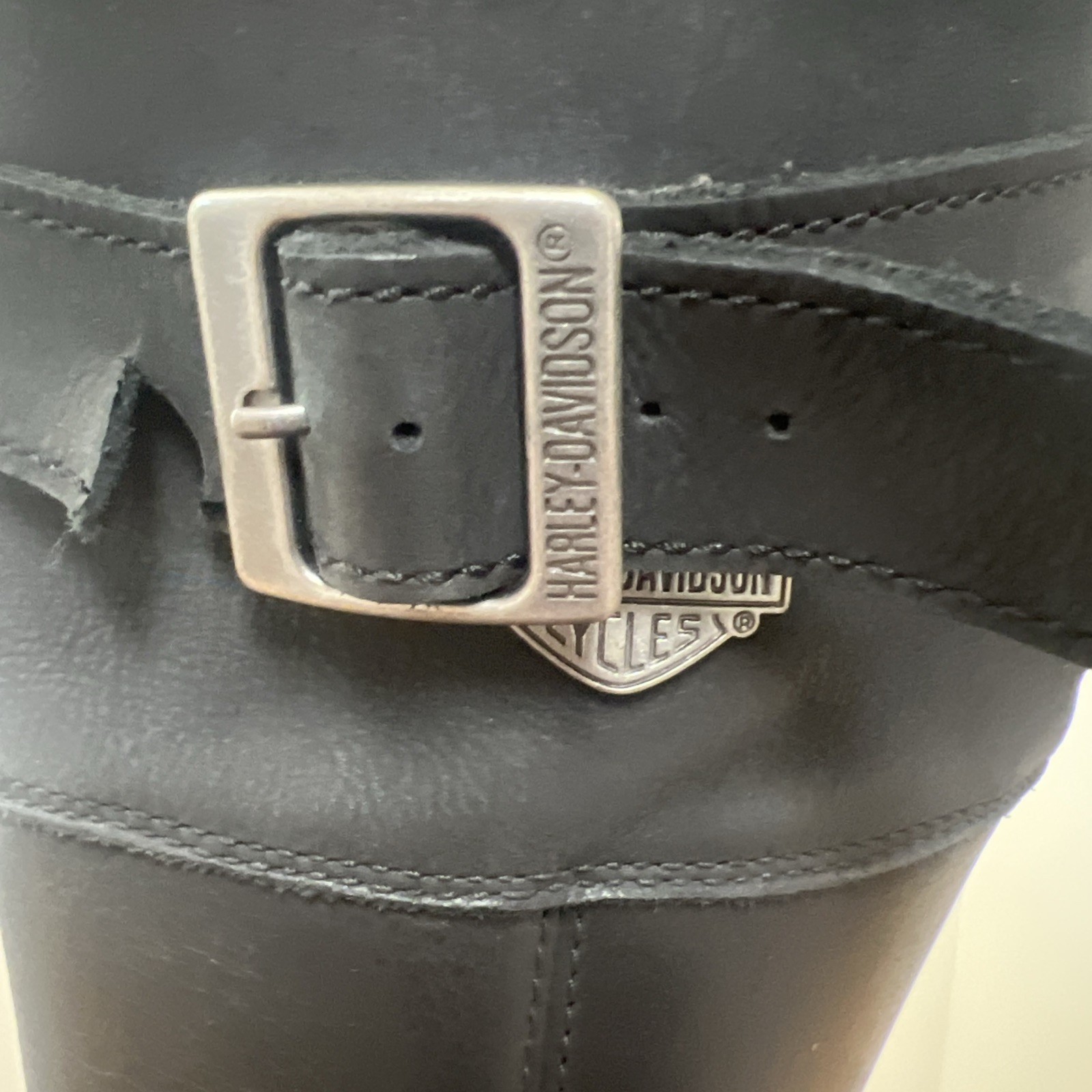 Harley-Davidson Kirtland 14-Inch Leather Motorcycle Biker Boots Women’s 9.5 READ