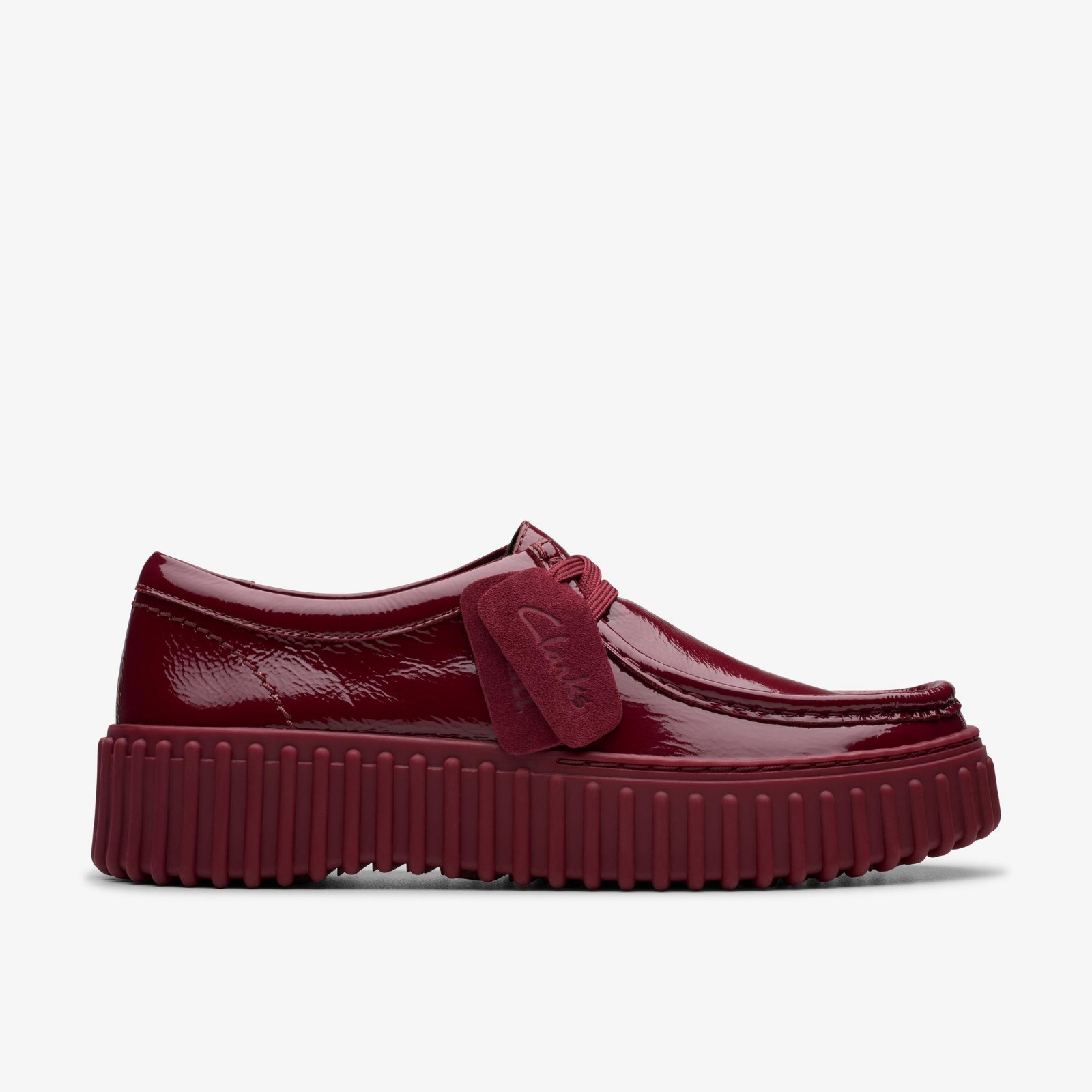 Clarks Women’s Torhill Bee Burgundy Patent Leather 26179115