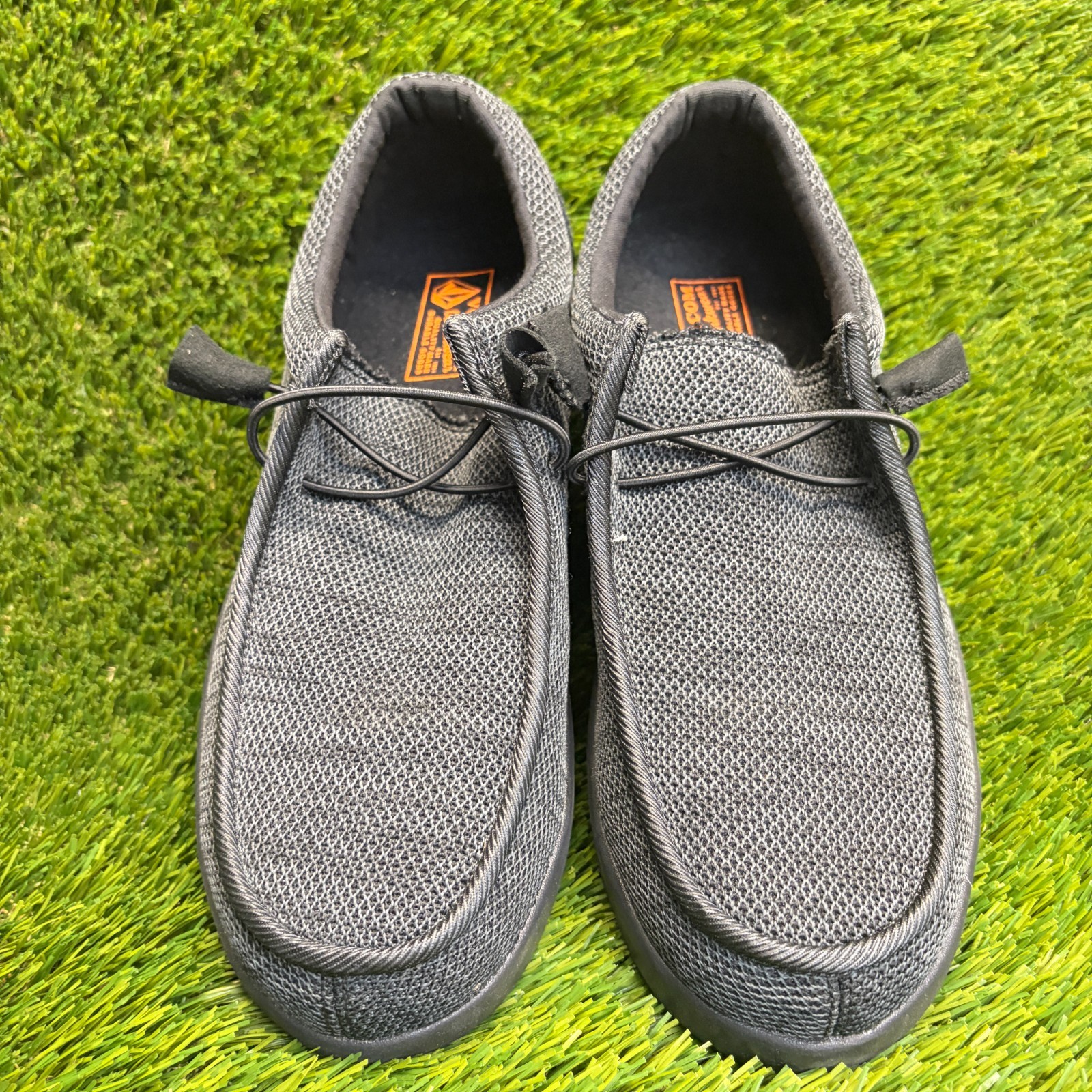 Volcom Chill Womens Size 8.5D Black Composite Toe Safety Work Slip-On Shoes
