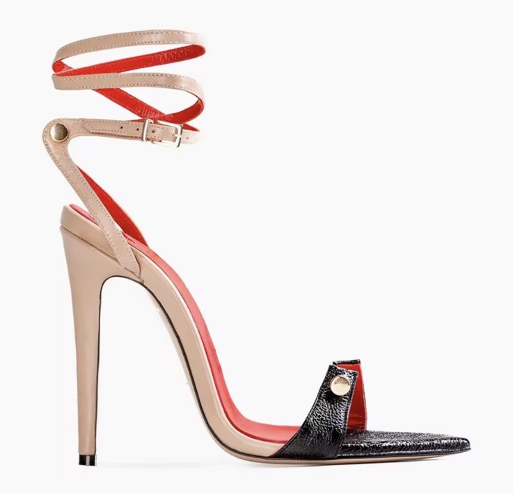 Luxury Fashion Designer Women pointed Toe Stiletto Thin High Heel