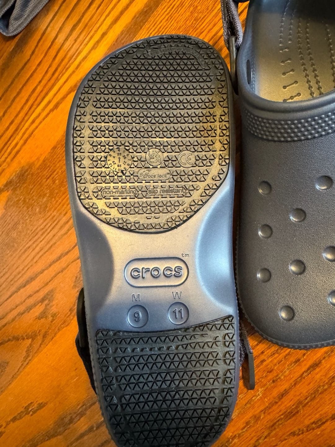 Crocs at Work Classic Slip-Resistant Work Clog – Navy Blue