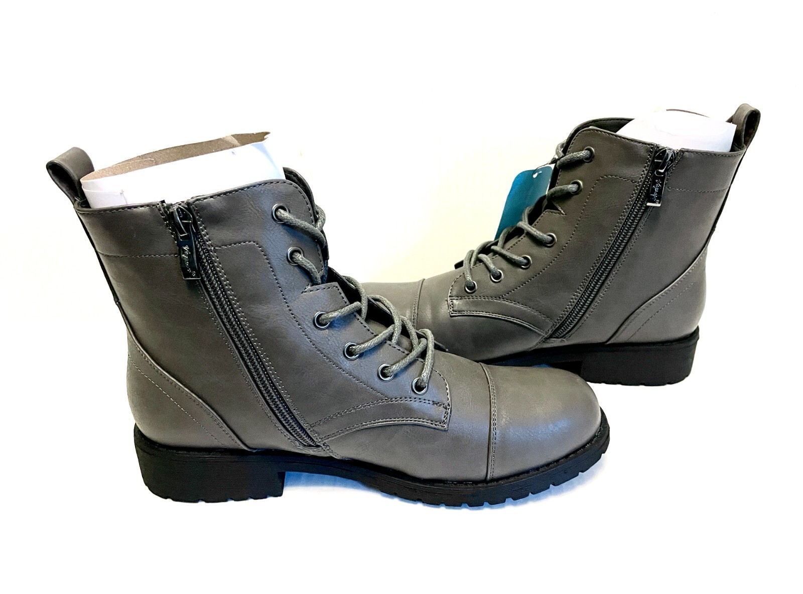 NEW Vepose Women’s Size 7 Brownish Gray Fashion Ankle Boots!