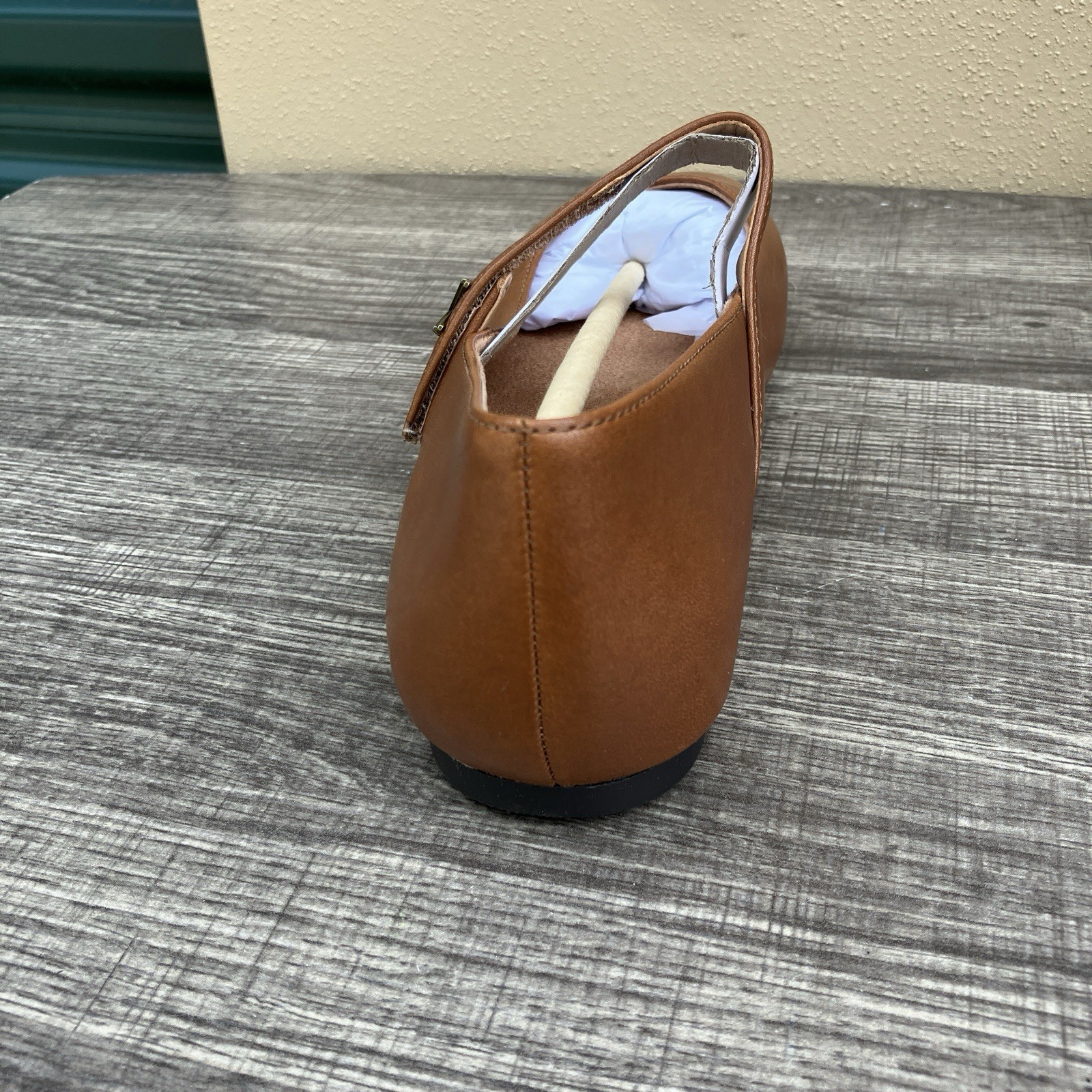 Vionic Alameda Mary Jane Flat Size 8 Brown Leather Left Shoe Only Amputee