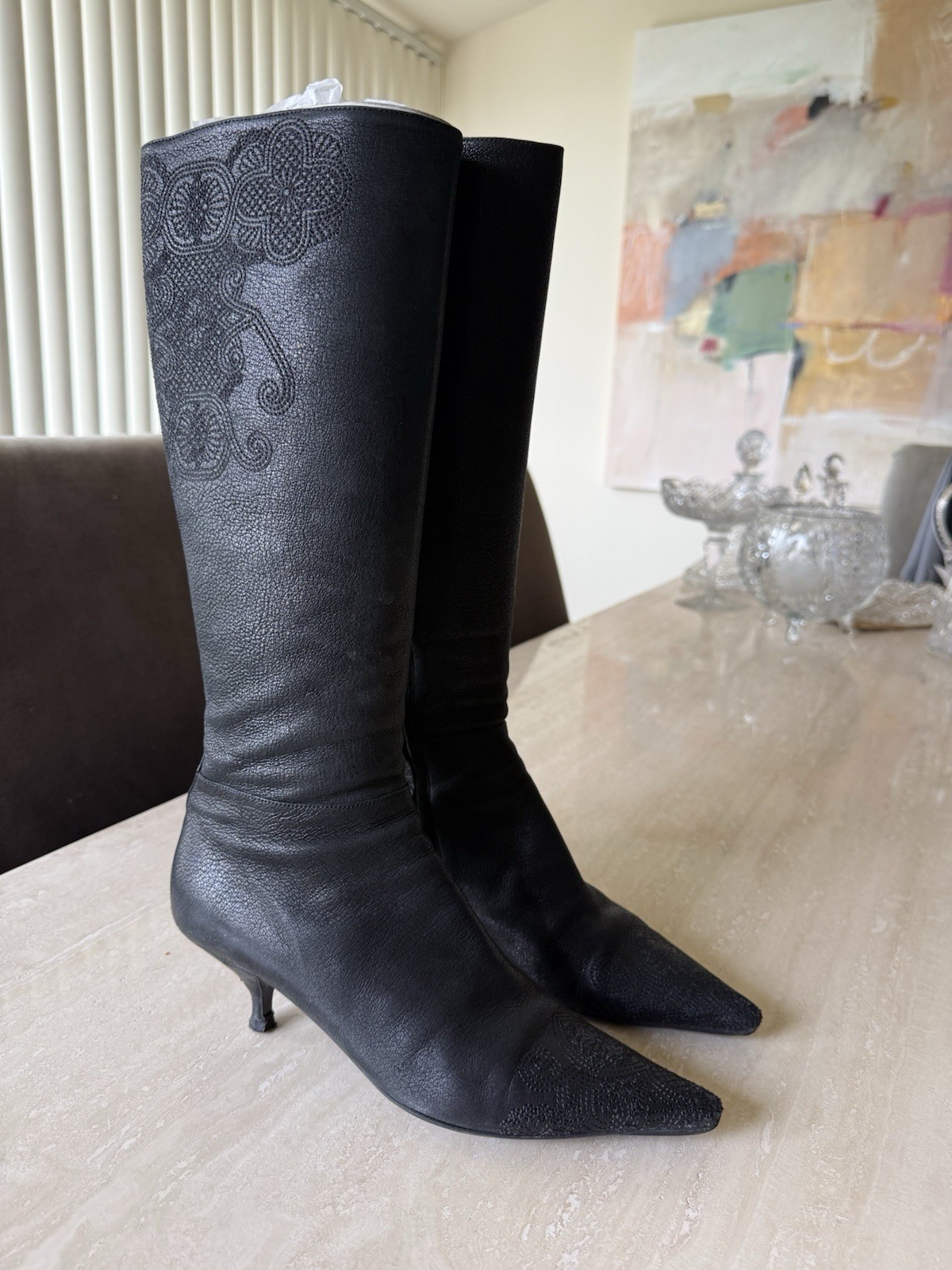 Prada Knee High Boot Size 7