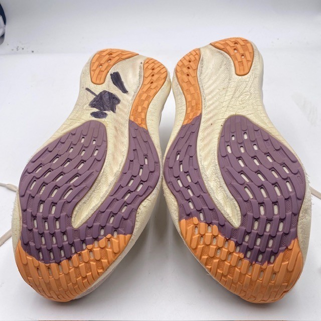 ASICS Gel-Nimbus 26 Running Shoes Womens 10 Oatmeal Plum Cushioned 1012B601