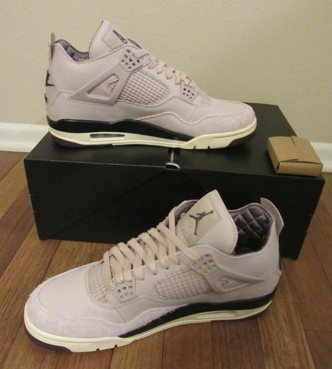 Nike Women’s Air Jordan 4 Retro OG SP A Ma Maniere Size 13 Fossil FZ4810 200 New