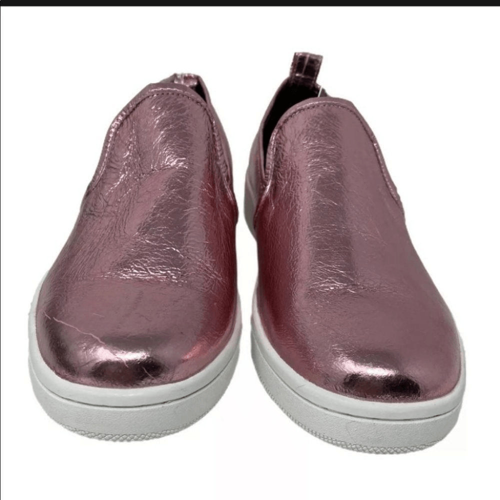 Calvin Klein Sneakers Womens 8 Pink Sporty Deva Casual Slip On Activewear