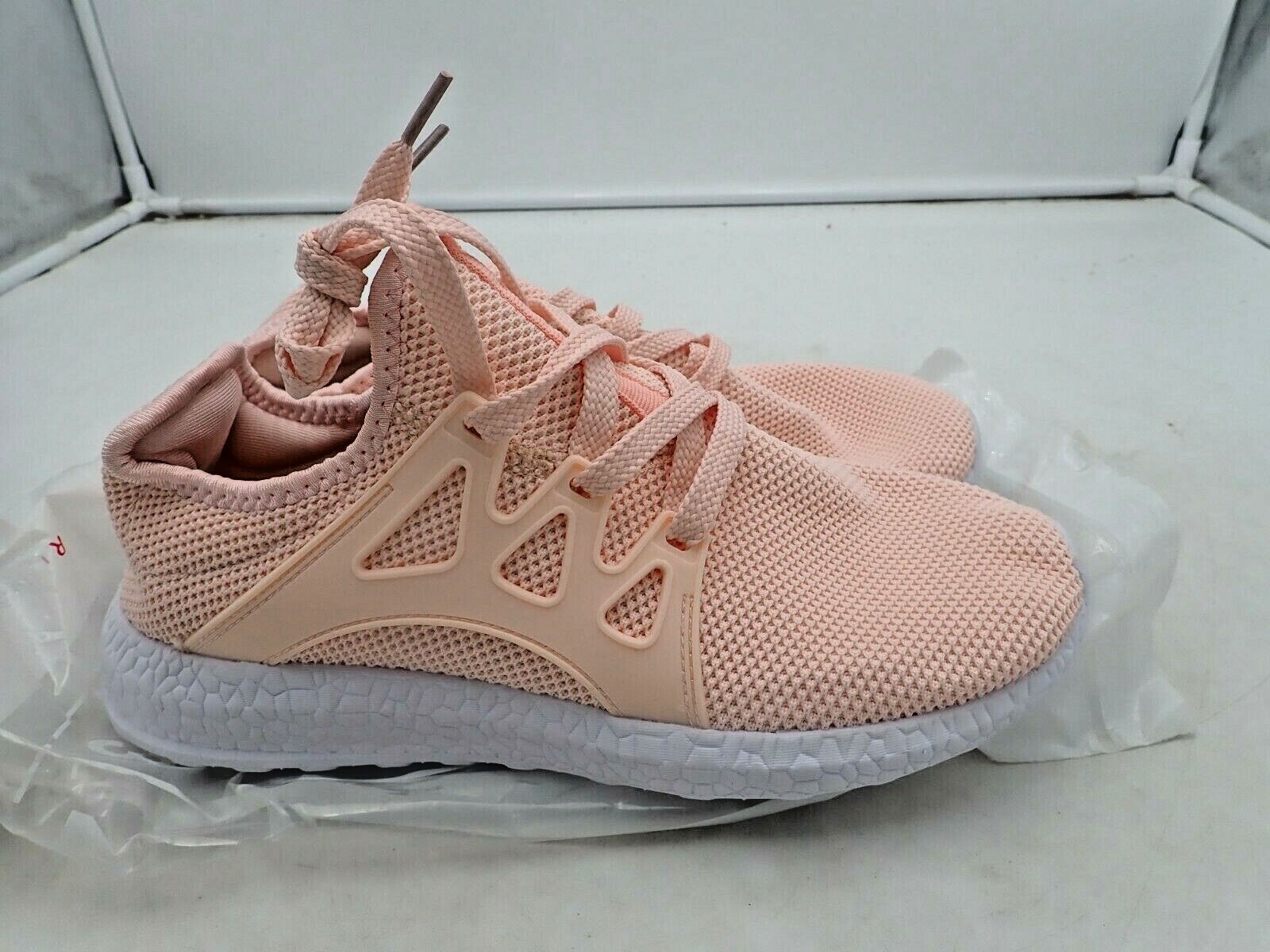 Feetmat Women’s Running Shoes Lightweight Non Slip Mesh Sneakers Size 9 Pink