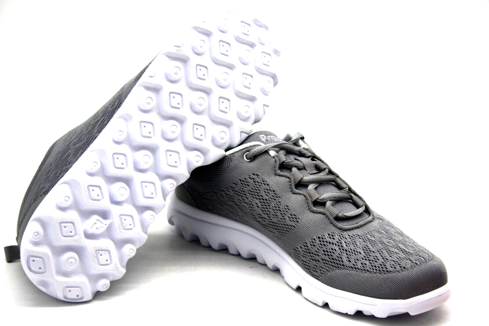 PROPET TRAVELACTIV W5102 SILVER WOMENS SHOE CASUAL SIZE 7M