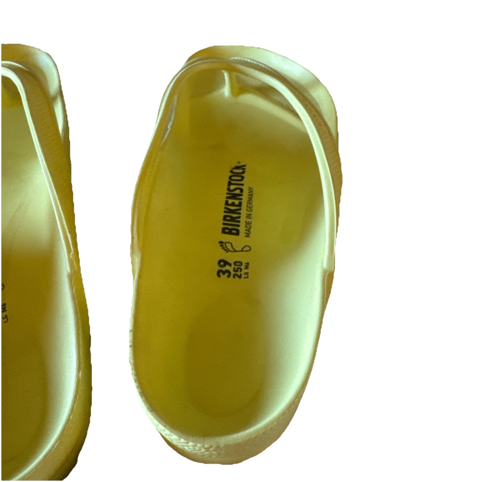 Birkenstock Honolulu EVA Foam Sandals Yellow Size 39