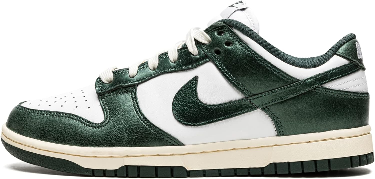Women’s Nike Dunk Low White/Pro Green-Coconut Milk (DQ8580 100)