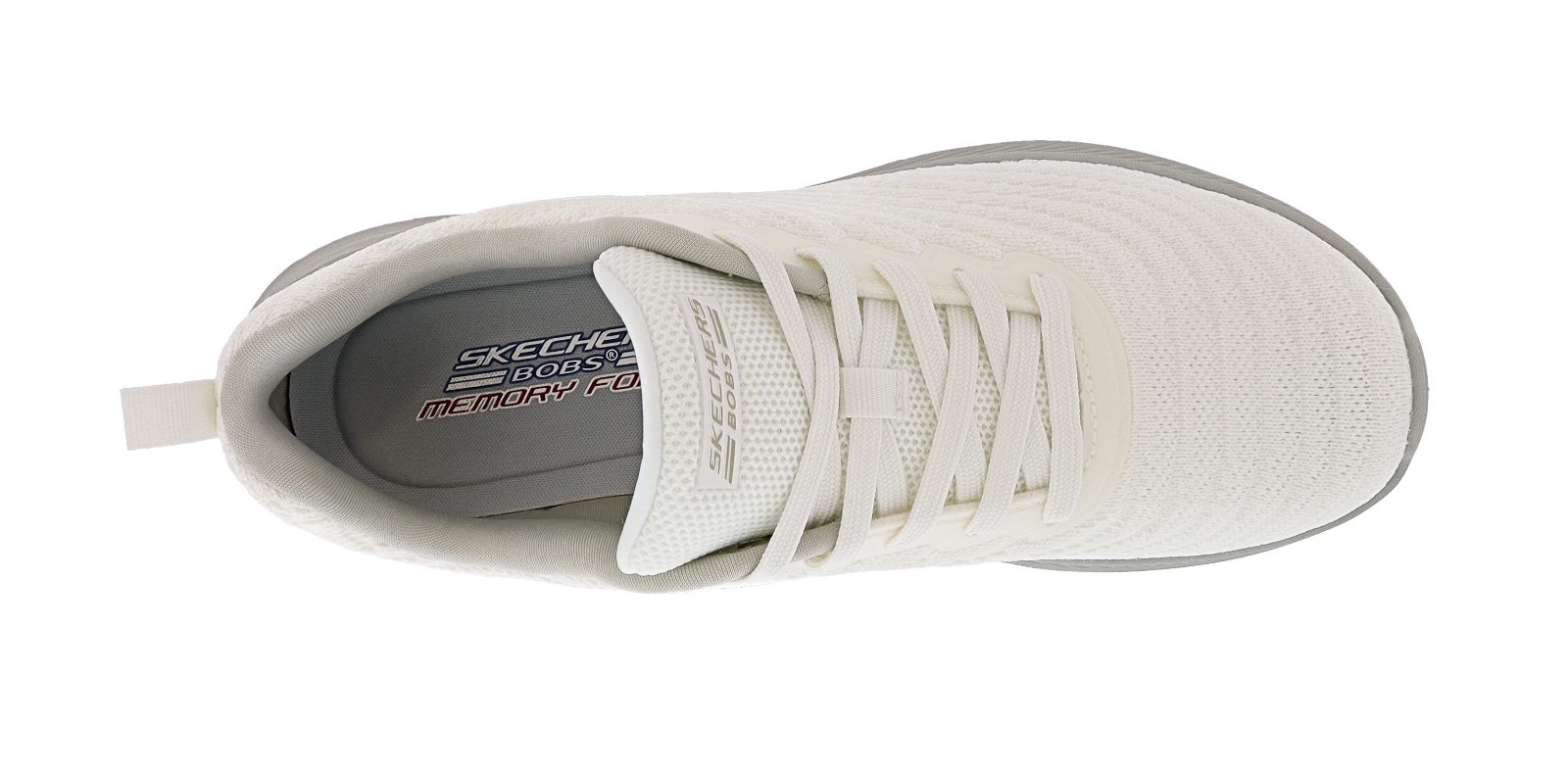 SKECHERS WOMEN’S BOBS MODA FLEX- MELLOW DAWN 117731/WHT WALKING SHOES