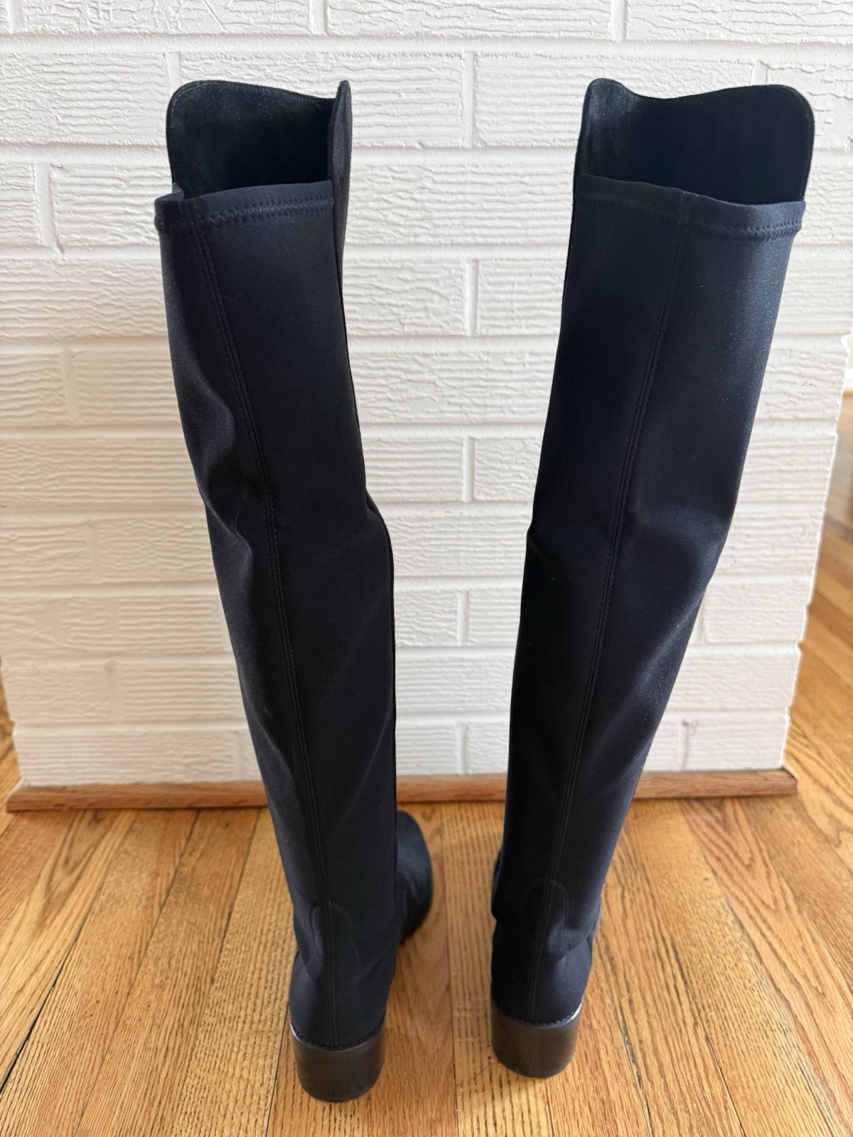 NEW Stuart Weitzman Over The Knee Boots Black Suede Size 6 Women’s