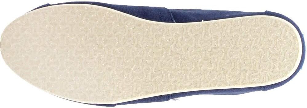 Toms Womens Alpargata Canvas Slip-On Navy