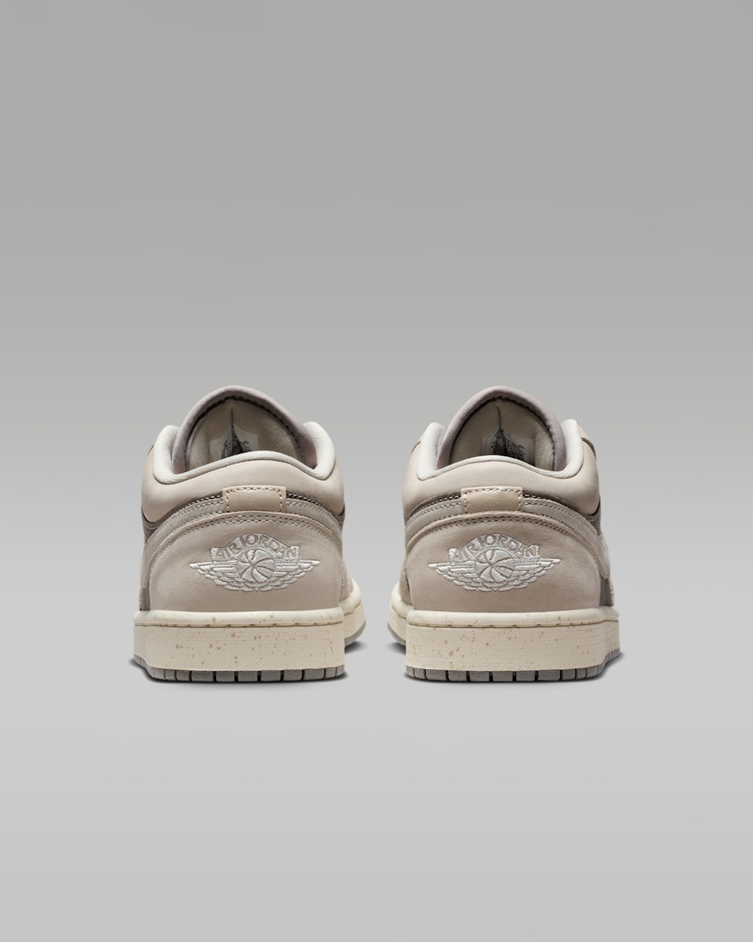 NIKE Women’s Air Jordan 1 Low SE IB7011-001 Enigma Stone Pale Ivory Hemp Oatmeal