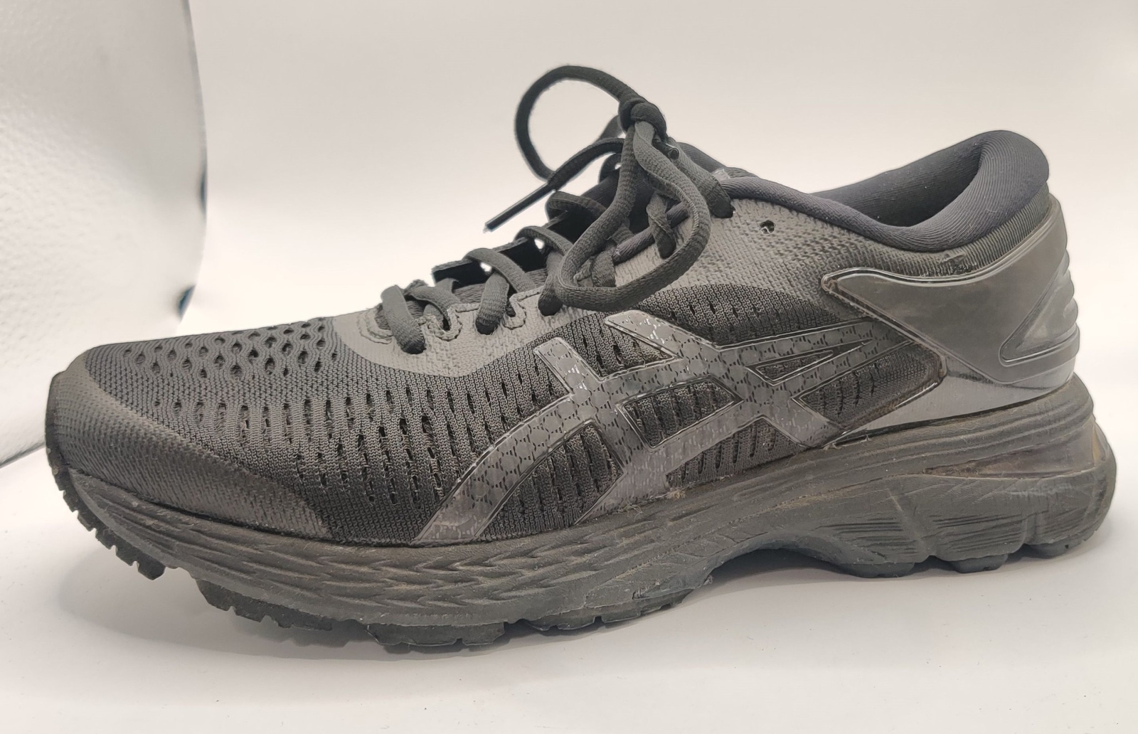 ASICS WOMEN’S GEL KAYANO 25 RUNNING SHOES SNEAKERS sz 7.5 EU 39 BLACK 1012A026