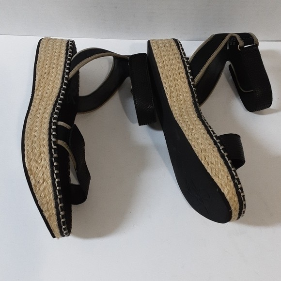 OTBT Reflector espadrilles Women’s Black vacations beach casual office Y2K 11M