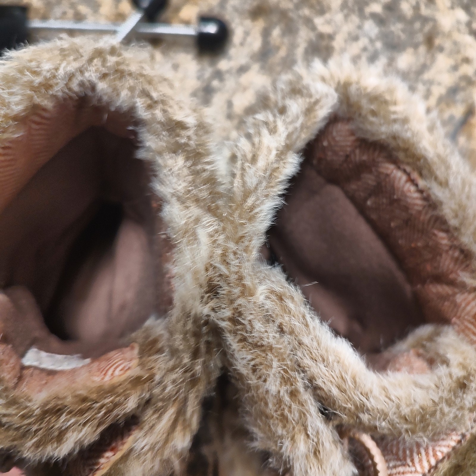 Skechers Brown Faux Fur Lined Boots Size 8 U.S. ID SN 45708