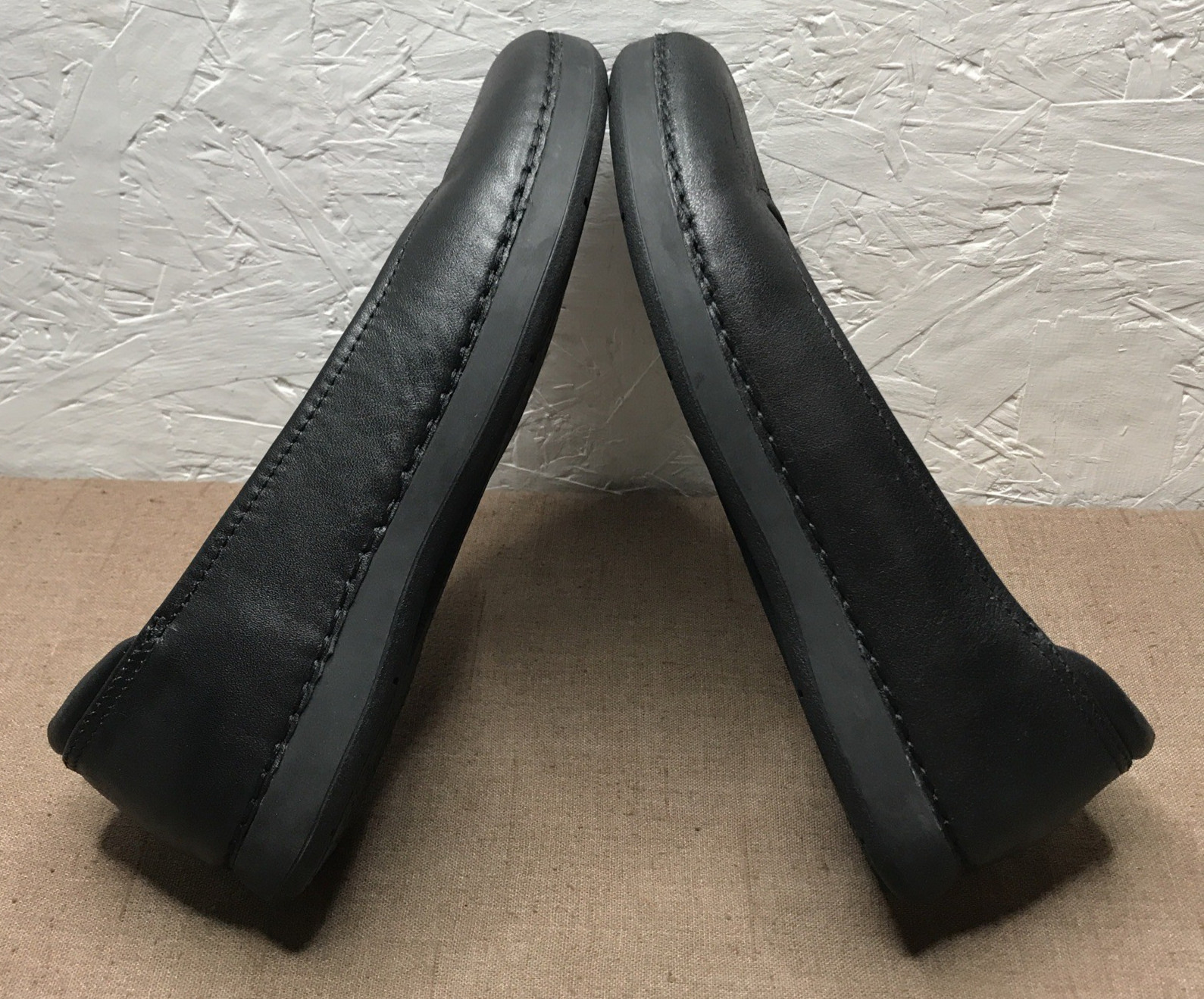 *See Description Alegria Petal Women’s Ballet Flats Black Leather Shoes Size 7.5