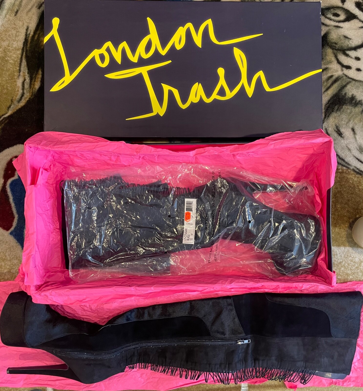 London Trash COUGAR Boots size 10