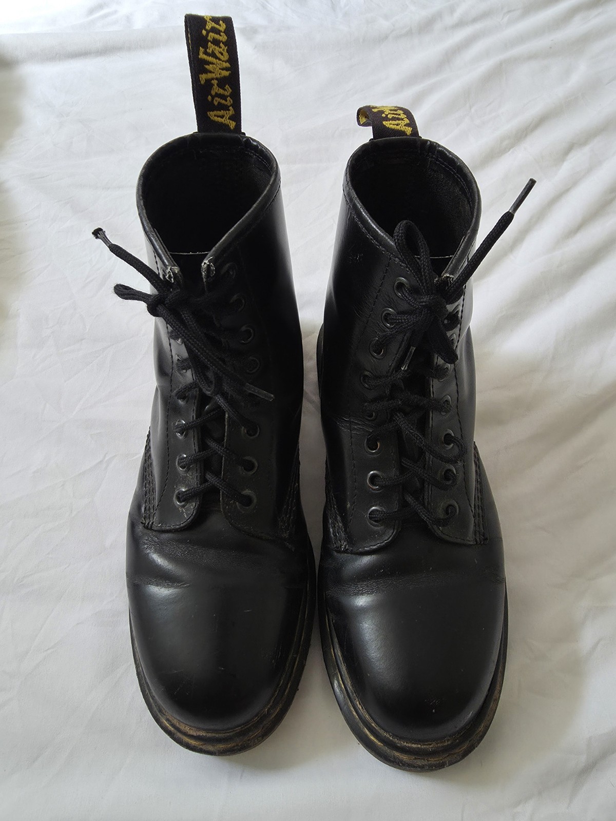 Dr. Martens Airwair W/Bouncing Soles Leather Made In England US Womens 8.5 EU 39