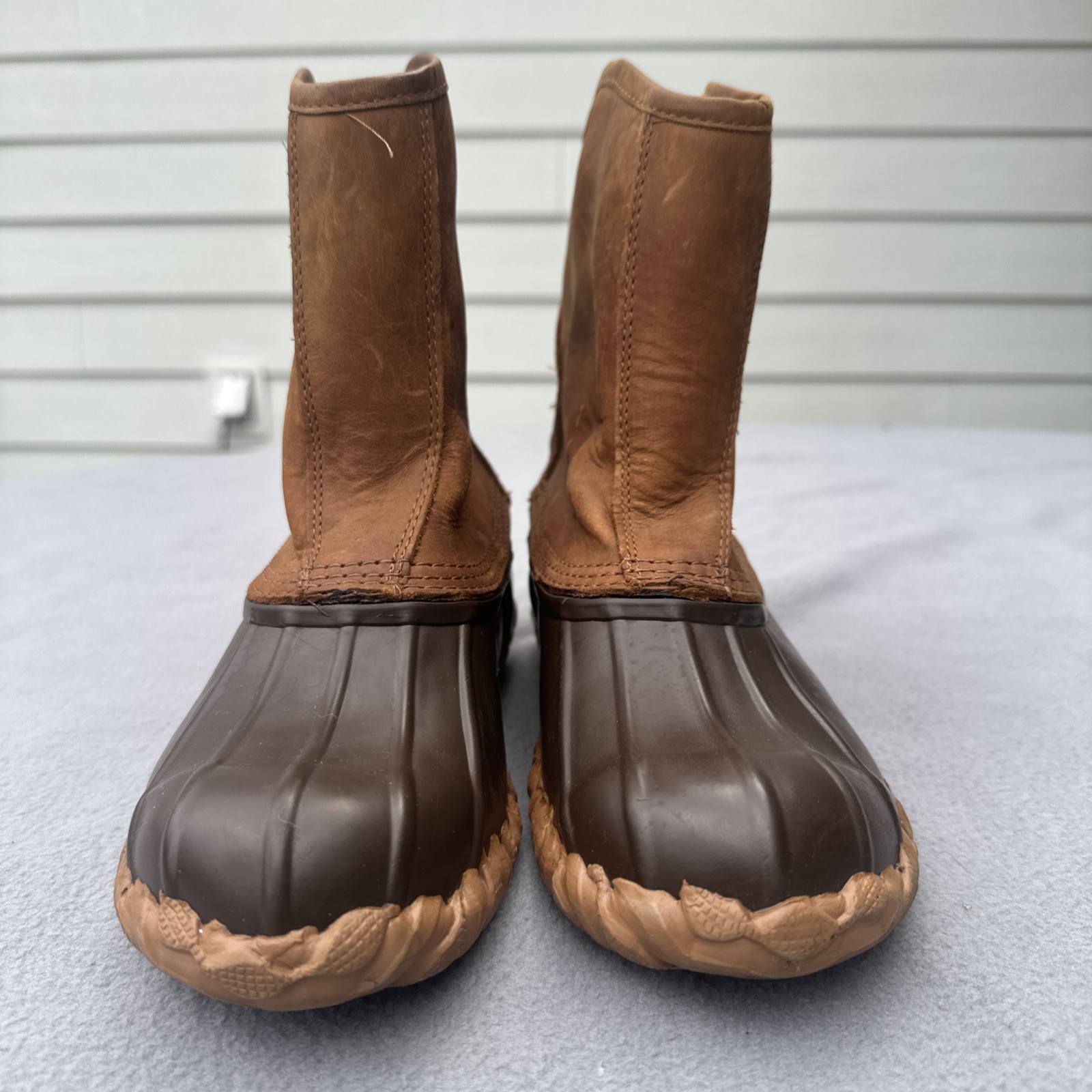 Lacrosse Trekker Duck Boots Mens 6 Womens 7.5 Steel Shank Waterproof