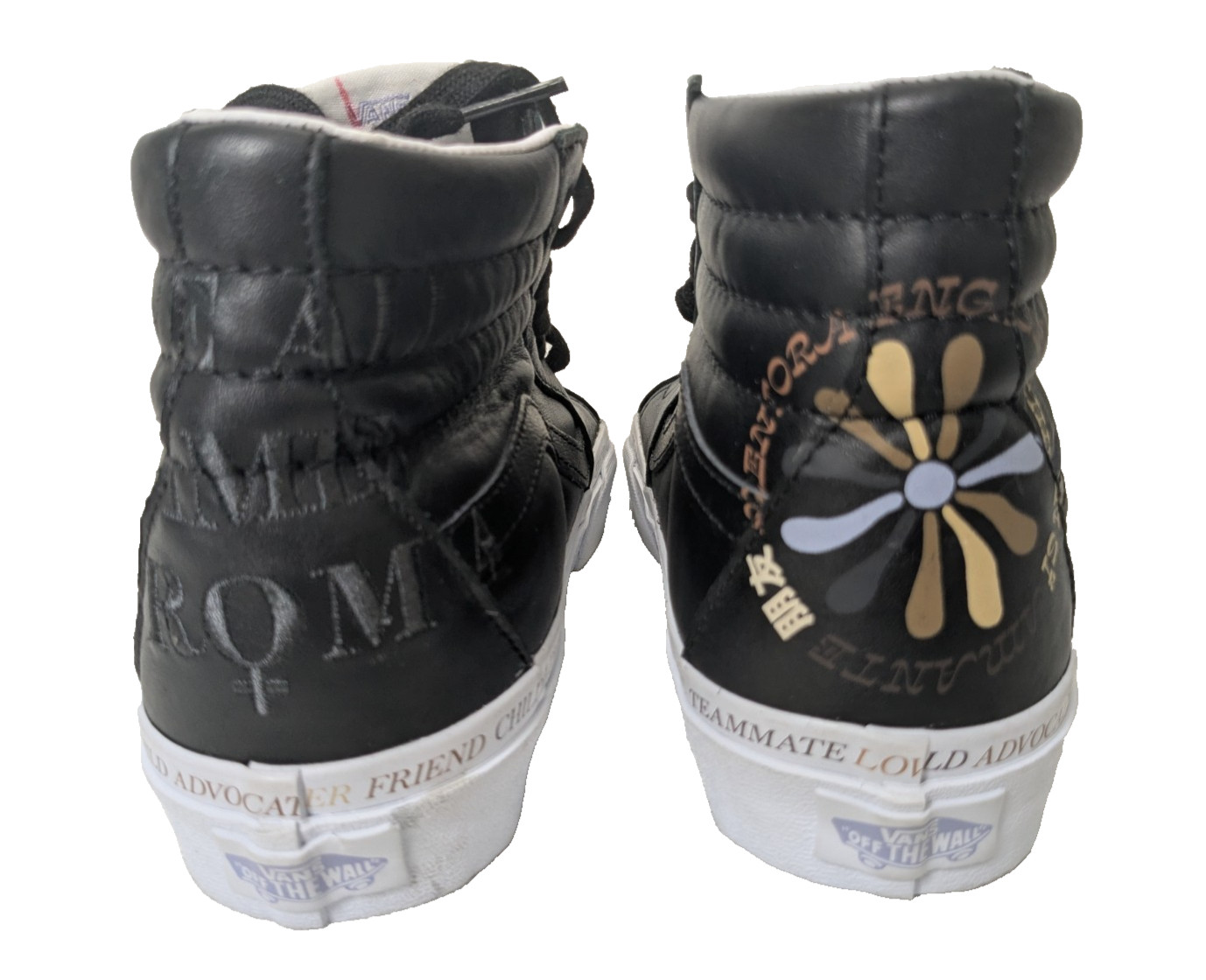 Vans Divine Energy SK8-Hi Casual Shoes Women’s 5 Men’s 3.5 Sneakers Black White