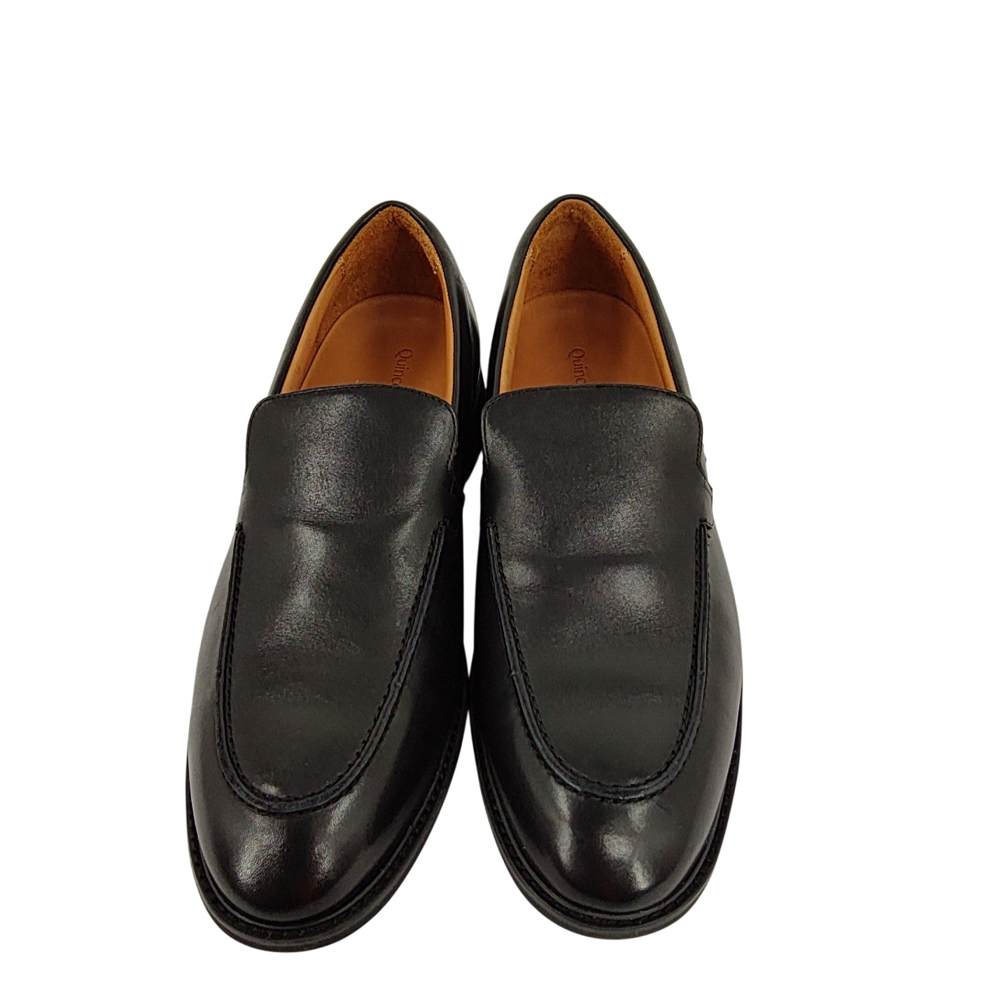 Quince Calfskin Leather Penny Loafer Brunette Shoes 11