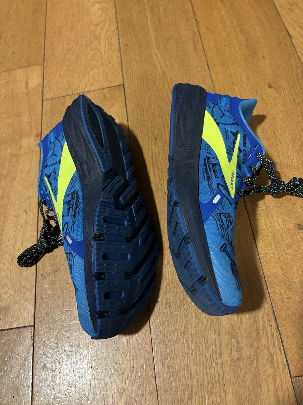 Brooks Launch 9 Womens 1203731B458 Blue Running Shoes Sneakers Size 7.5 B