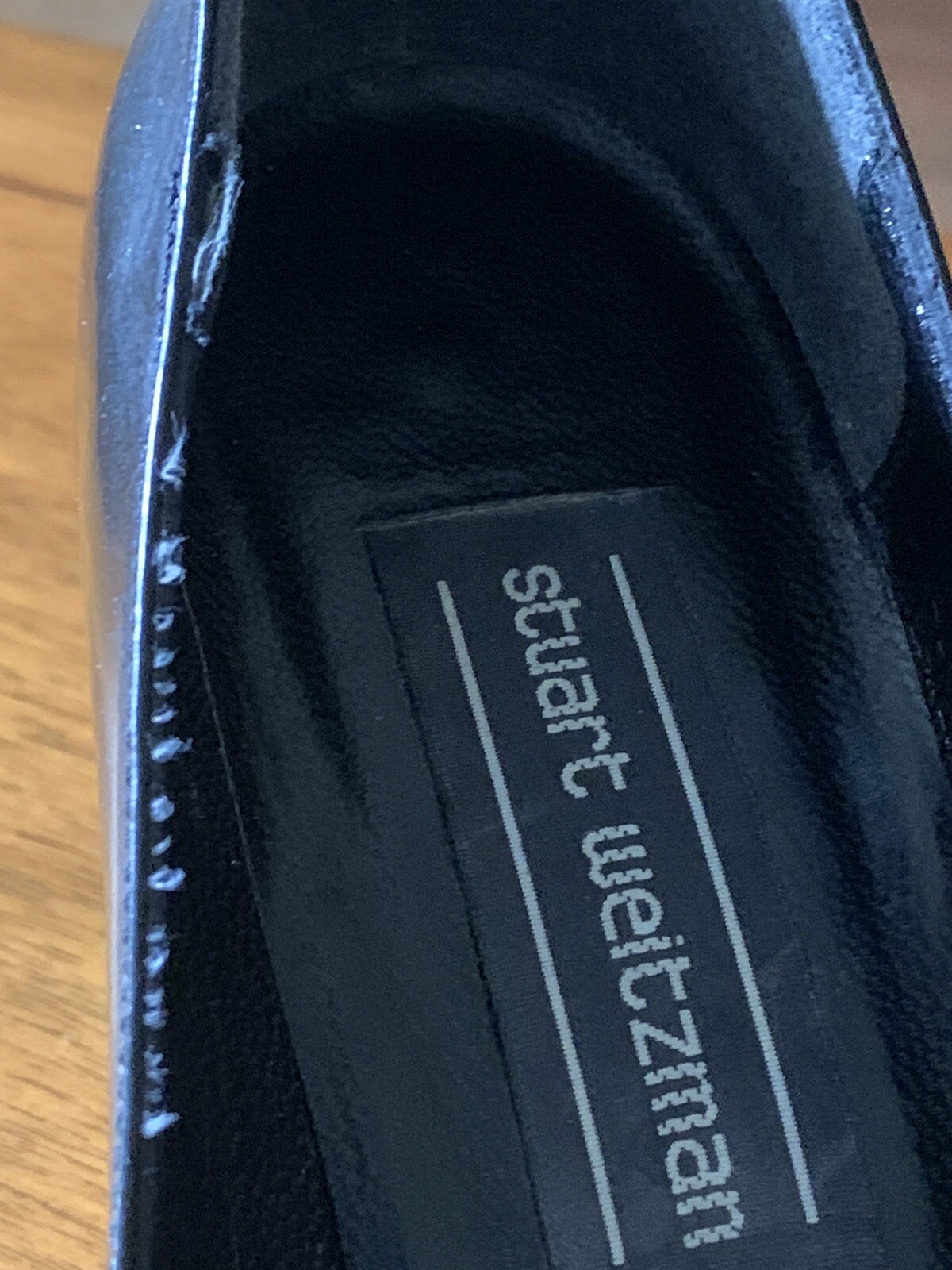 Stuart Weitzman Shoes Size 8.5 Vintage Patent Leather Pumps Narrow Width