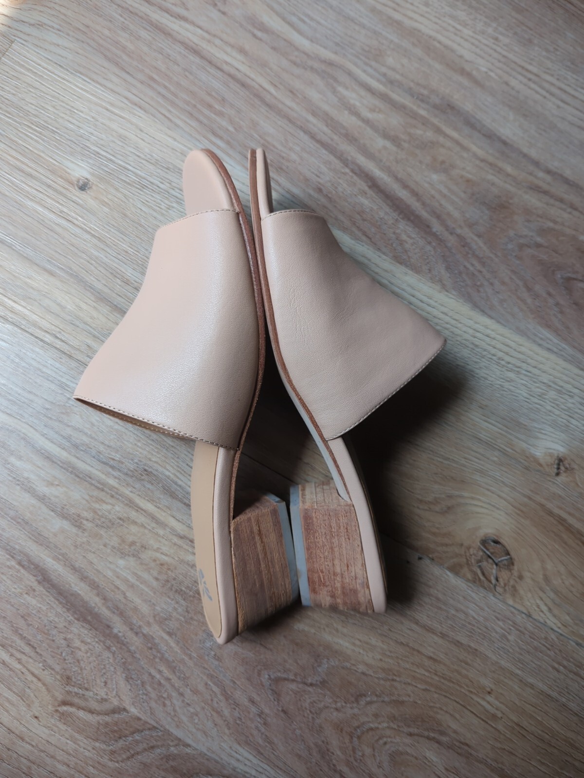 Fortress of Inca Rachel Blush Mule Sandals Womens EU 40 Fairtrade Handmade Peru