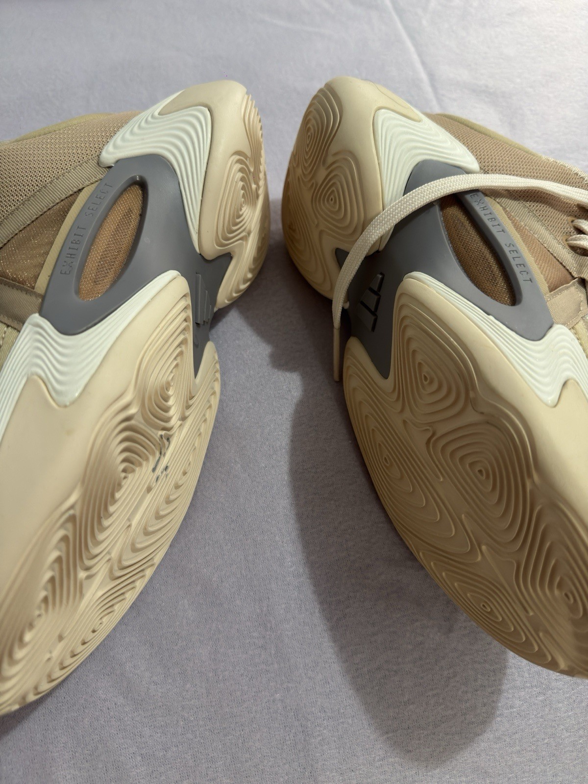 Size 6.5 – Candace Parker x Adidas Exhibit Select Mid Champagne Womens