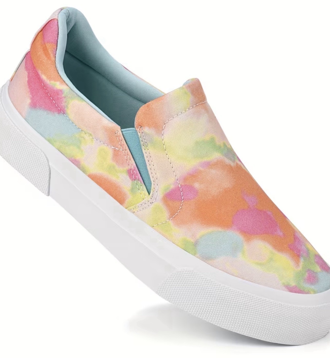 Sz 9 Jenn Ardor Women’s Tie-Dye Multicolor Low Top Slip-On Sneakers l Accent