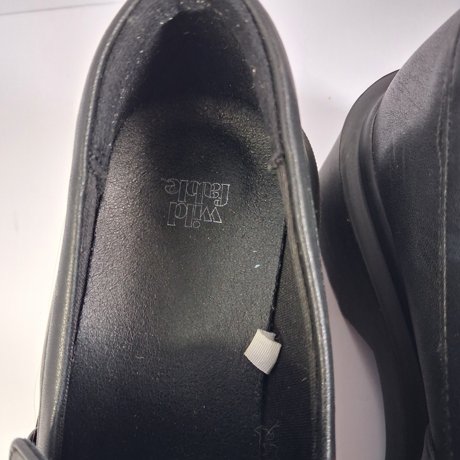 Wild Fable Women’s Black Chunky Platform Loafers Size 6.5 Penny Loafer Lug Sole