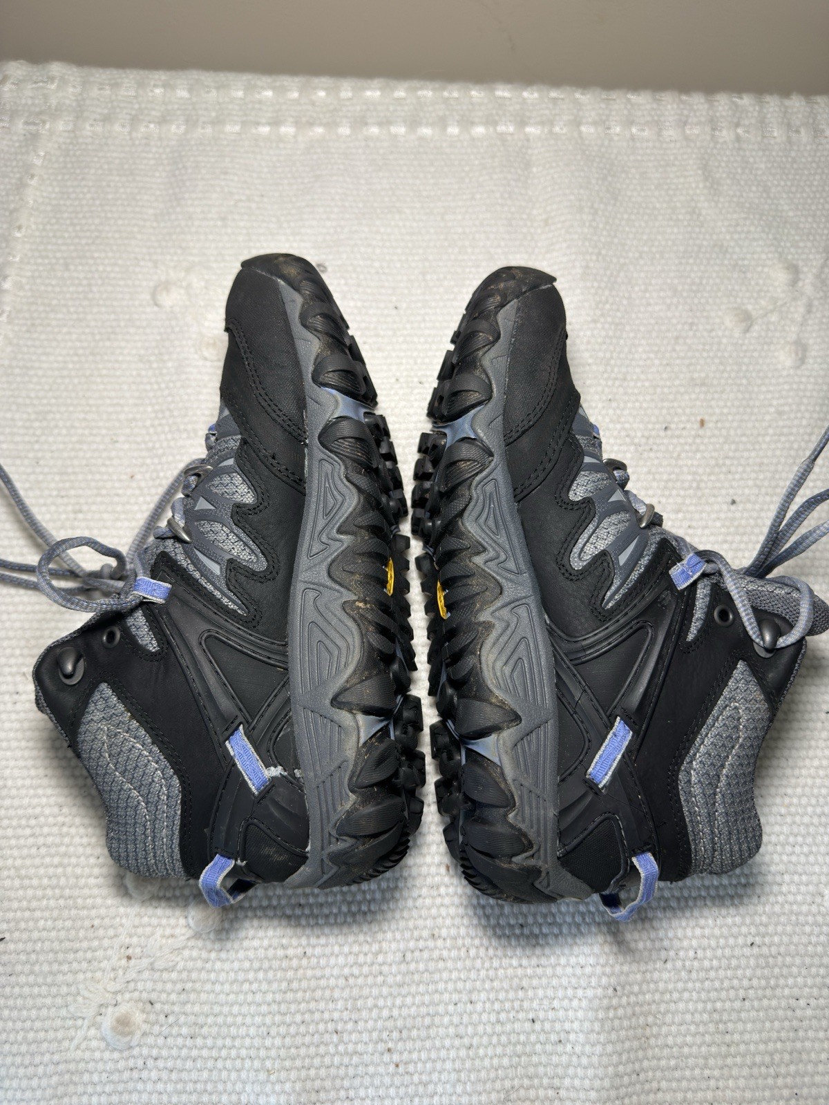 Merrell All Out Blaze Shoes Womens 8.5 Hiking Boots Black Performance Footwear