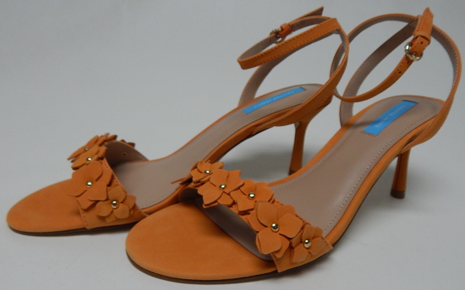 Draper James Alice Size US 10 M EU 41 Women’s Floral Heeled Sandals Light Orange