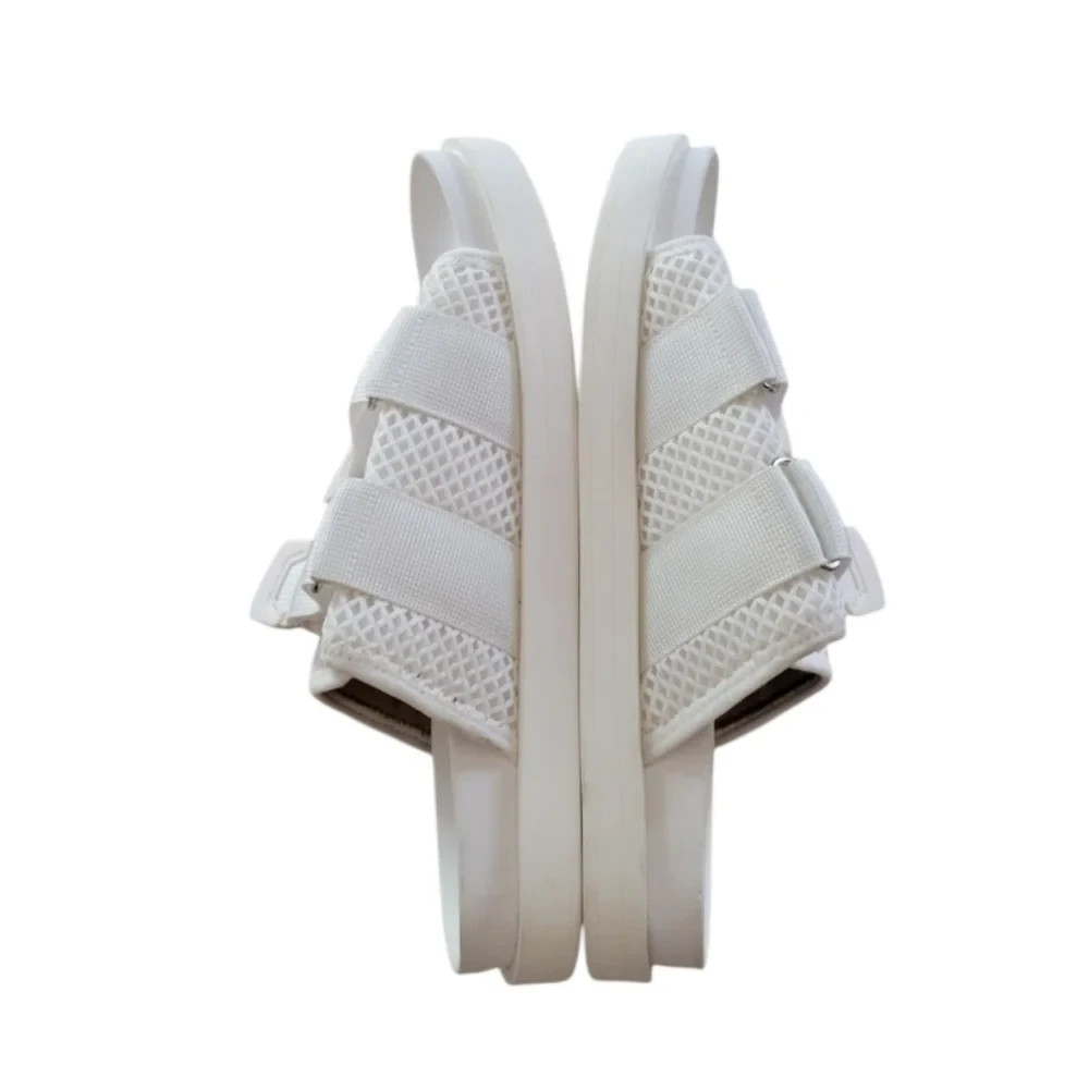 Aerosoles Aware Vegan Tara Sandal White Size 9.5