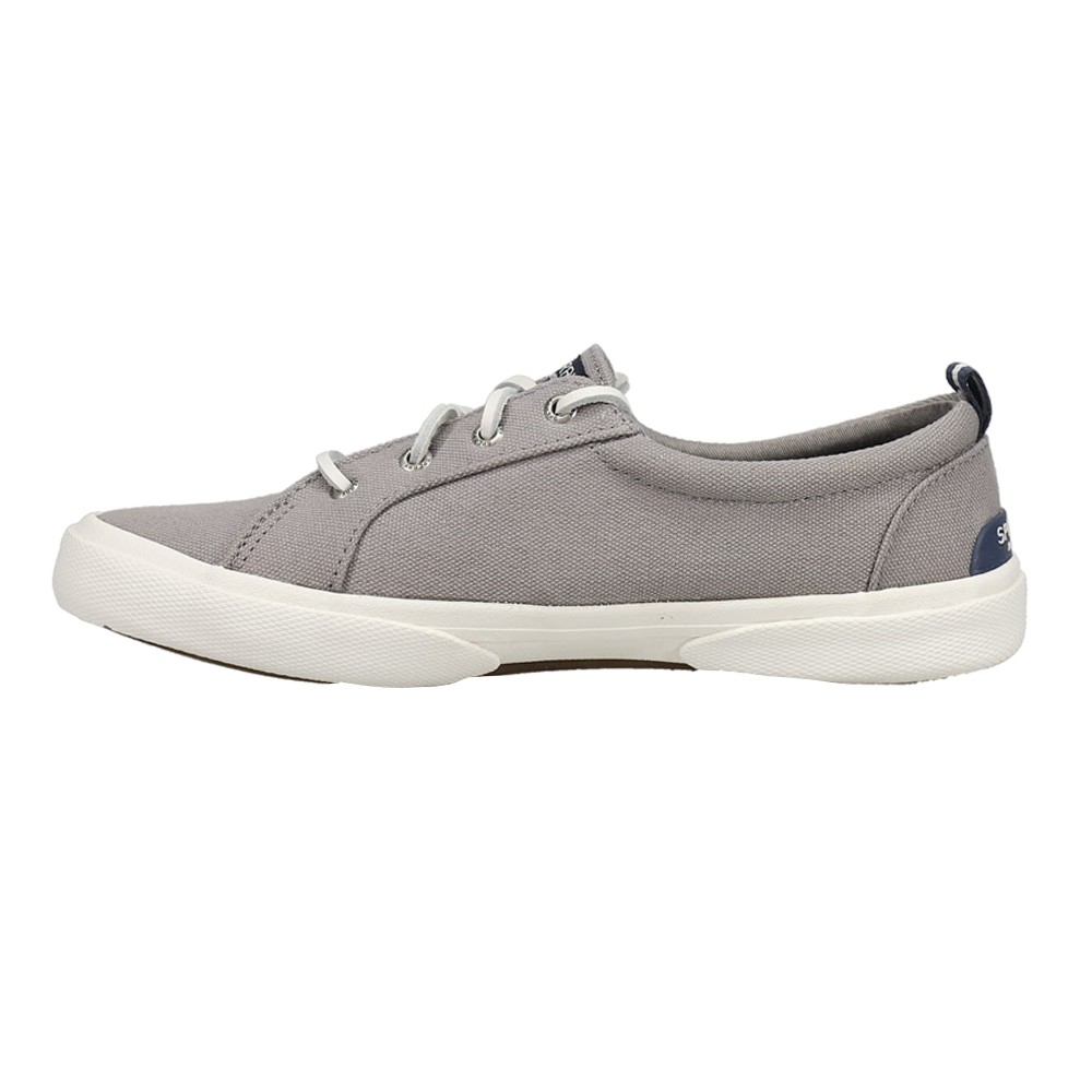 Sperry Pier Wave Ltt Lace Up Womens Grey Sneakers Casual Shoes STS85103