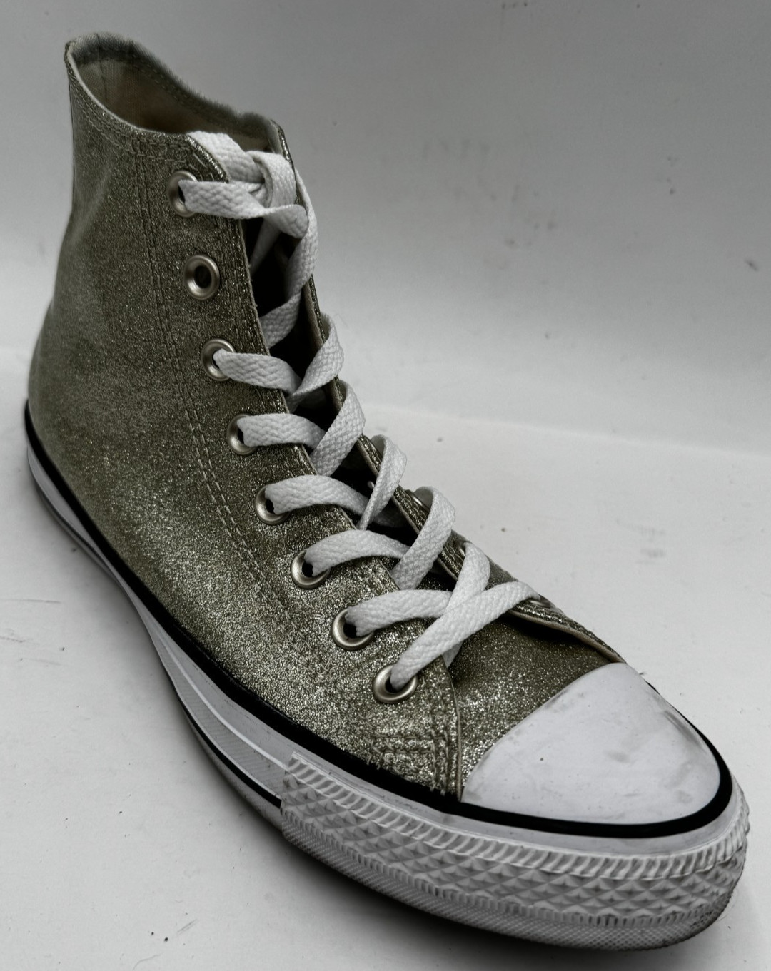 Converse Chuck Taylor All Star Women’s Sneakers Siz 9 Gold Leather High Top