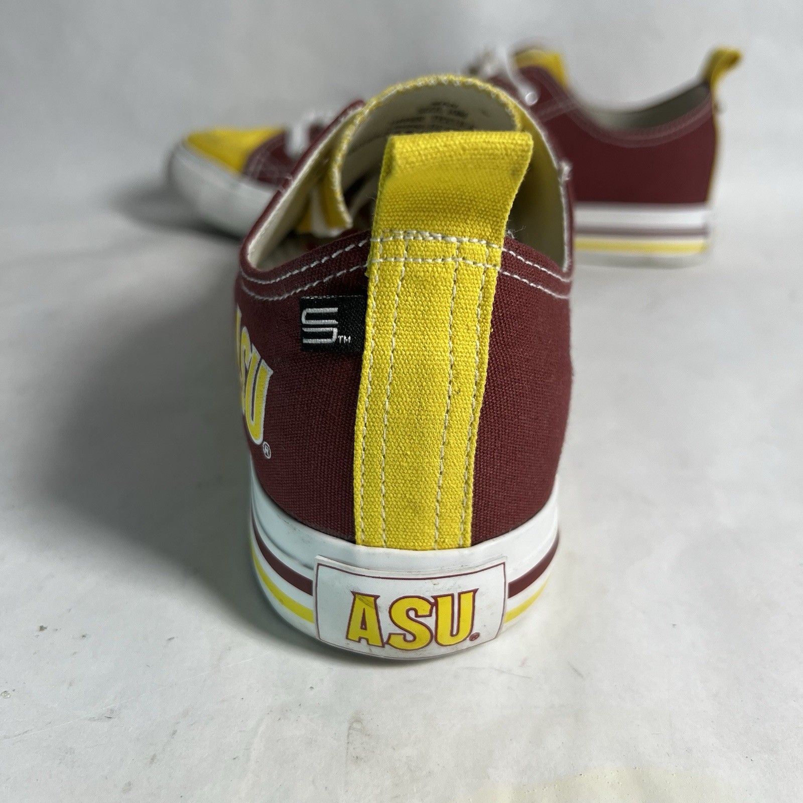 ASU SKICKS CANVAS Lace up Shoes Sneaker Men 10 Two Toned Low Top