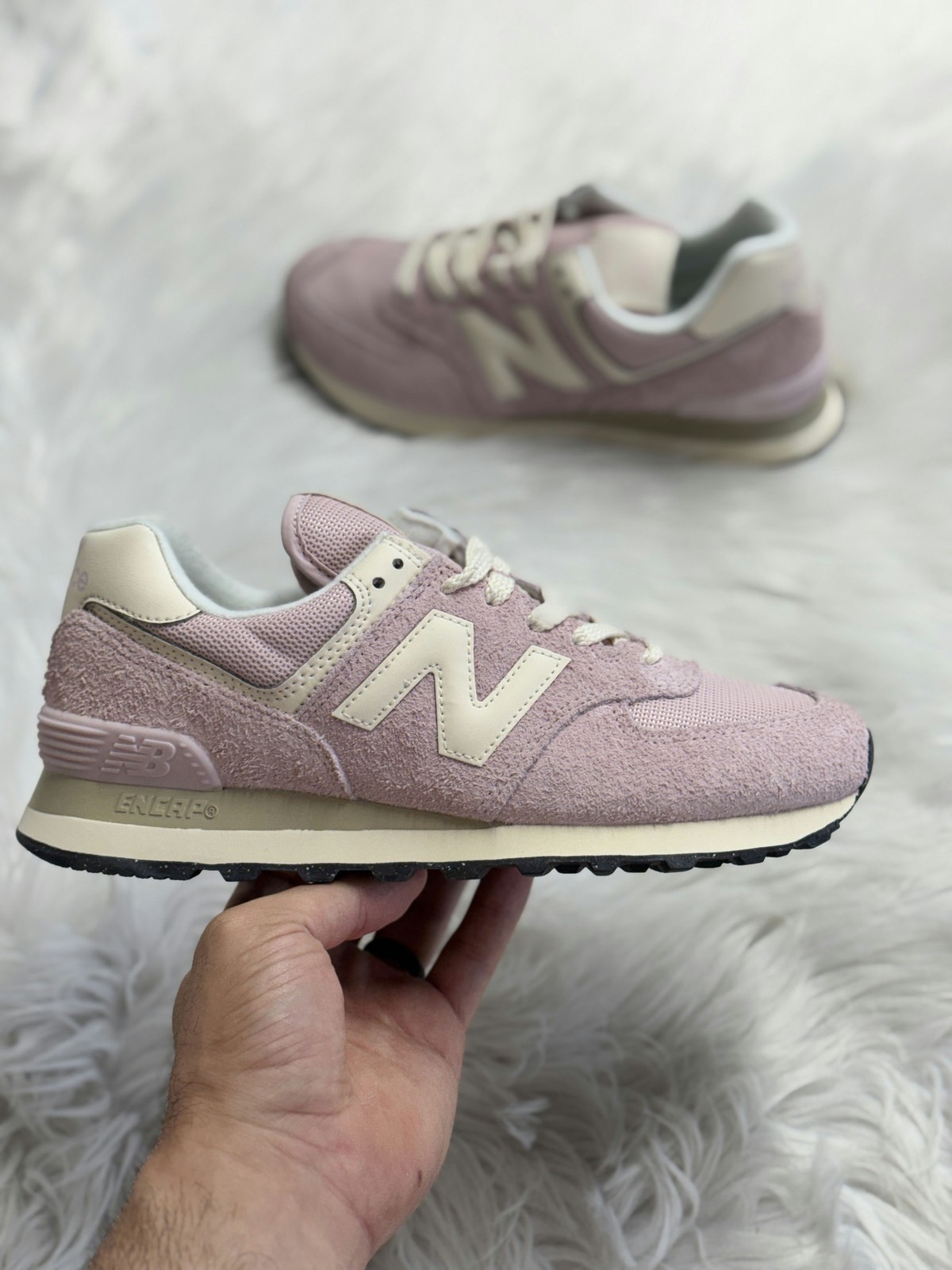 New Balance 574 Rose Sugar Permafrost Womens WL574CPP NEW Multi Sz
