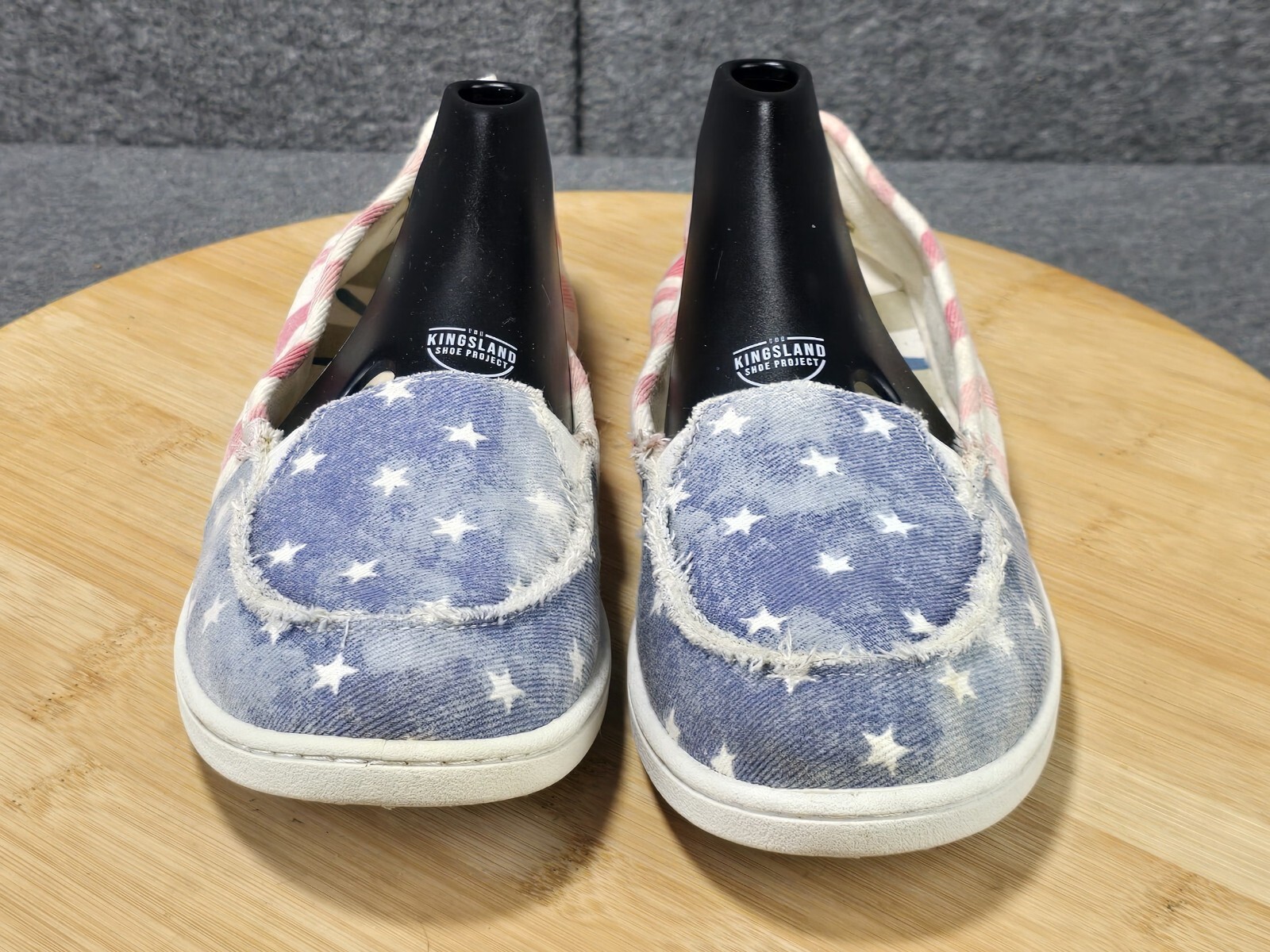 Aeropostale Stars and Stripes Canvas Loafers Women’s Size 9 Shoes American Flag